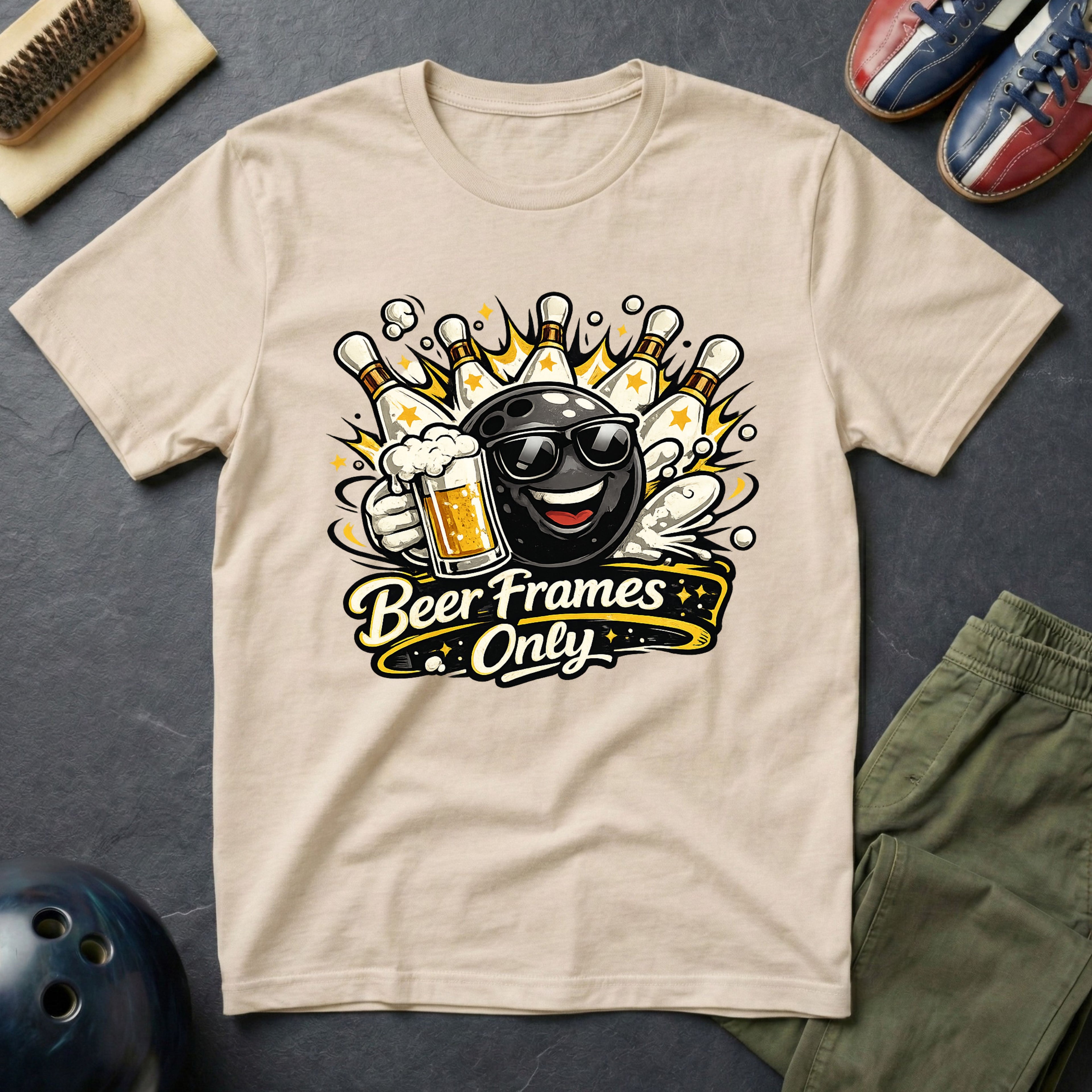 Beer Frames Only T-Shirt