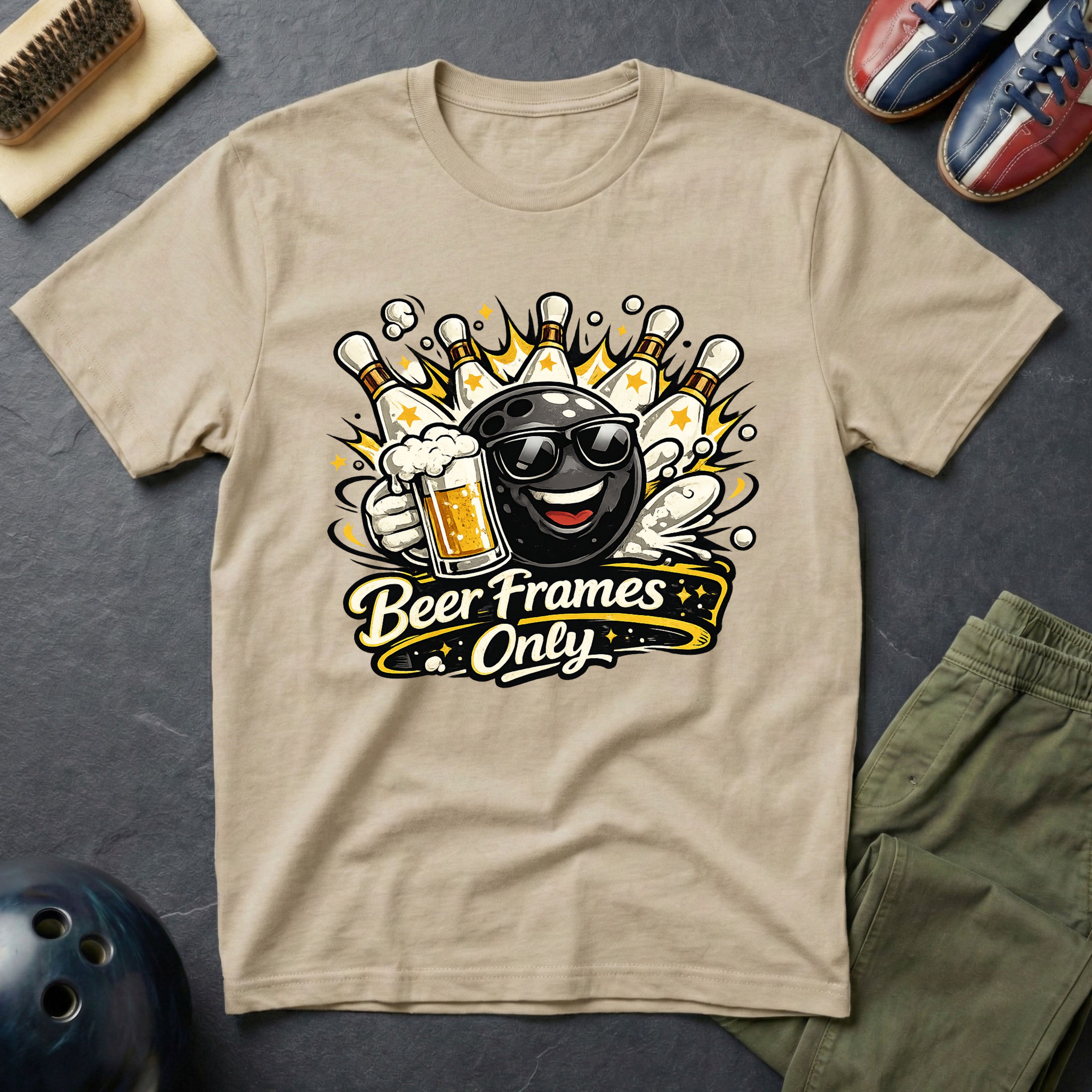Beer Frames Only T-Shirt