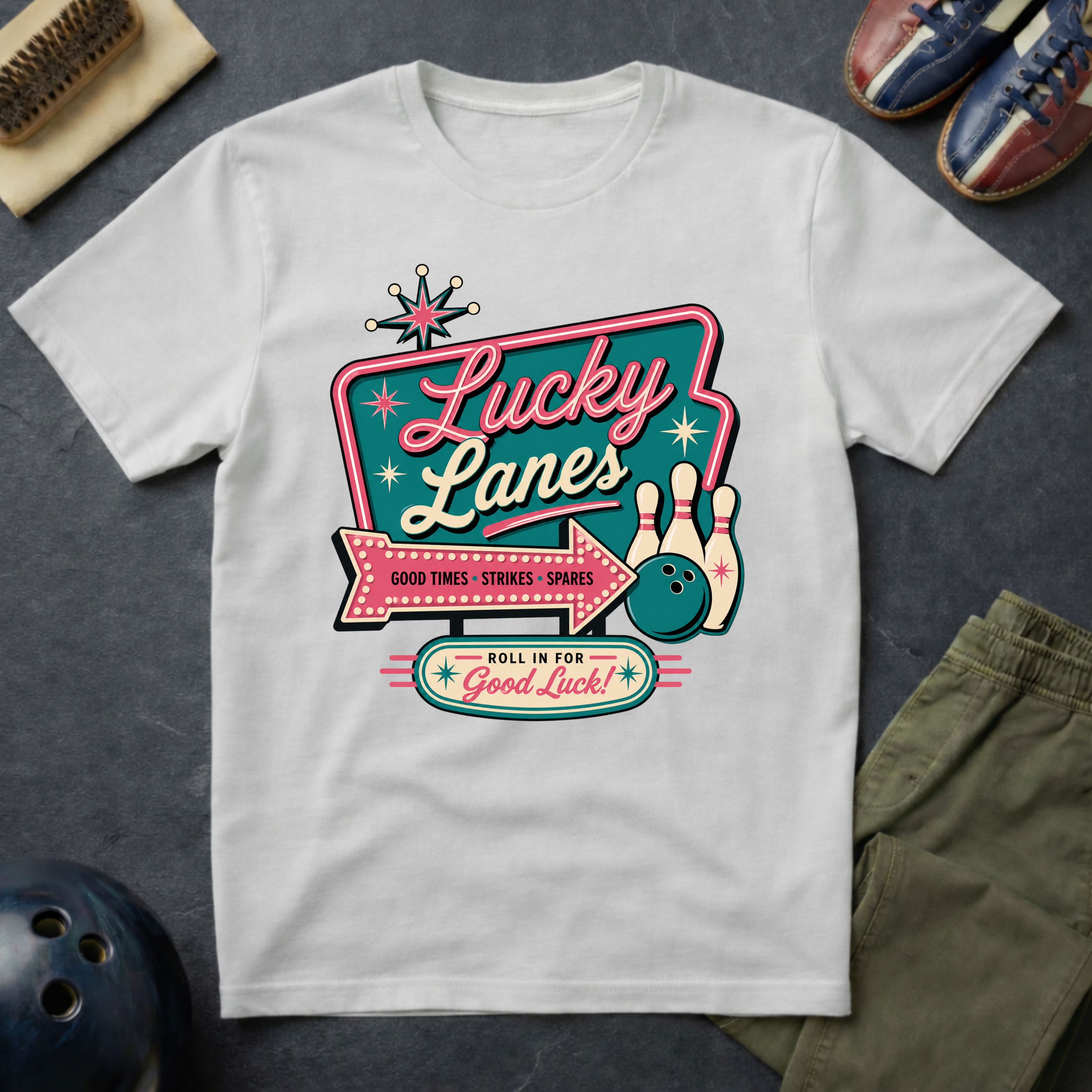 Lucky Lanes T-Shirt