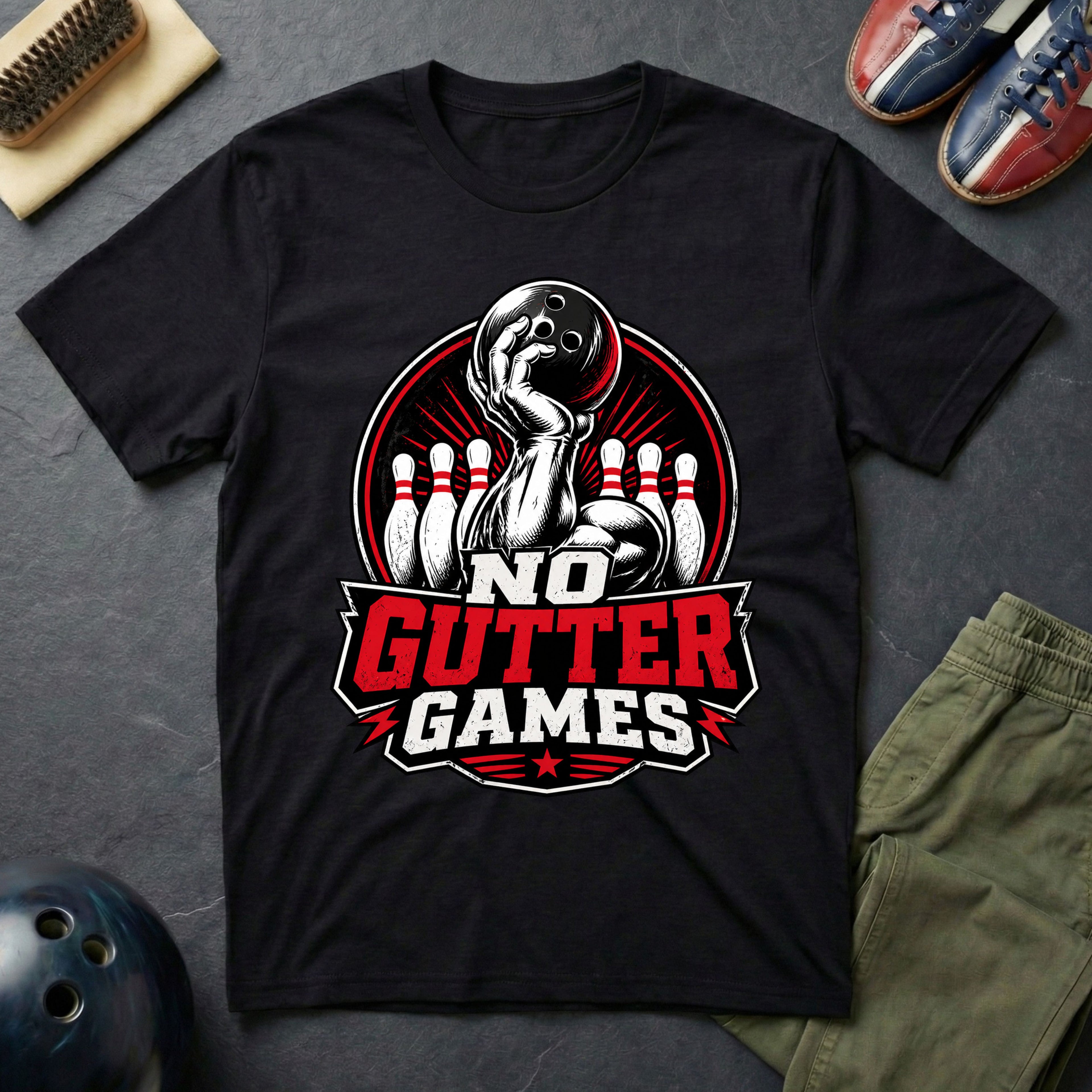 No Gutter Games T-Shirt