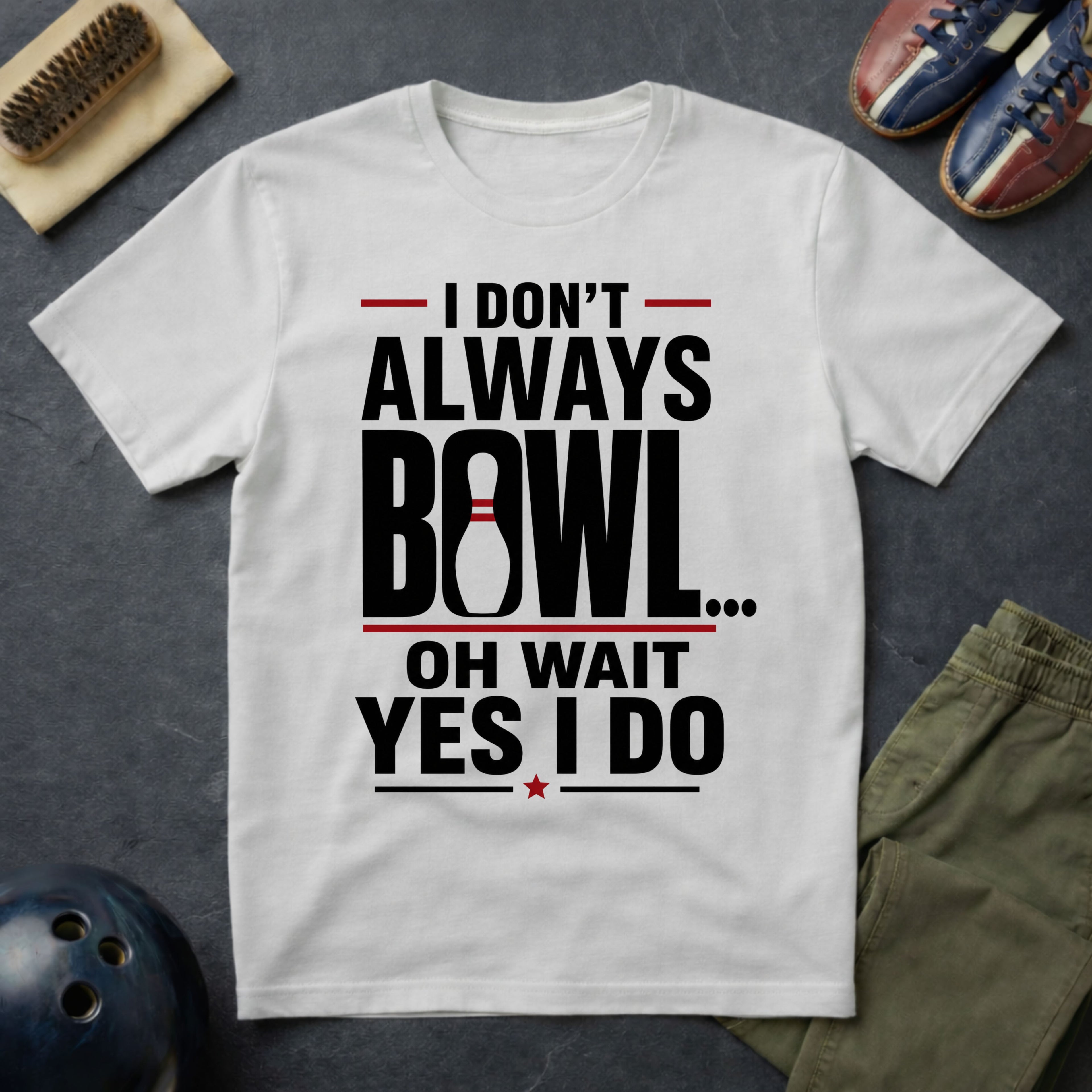 I Don't Always Bowl Oh Wait Yes I Do T-Shirt