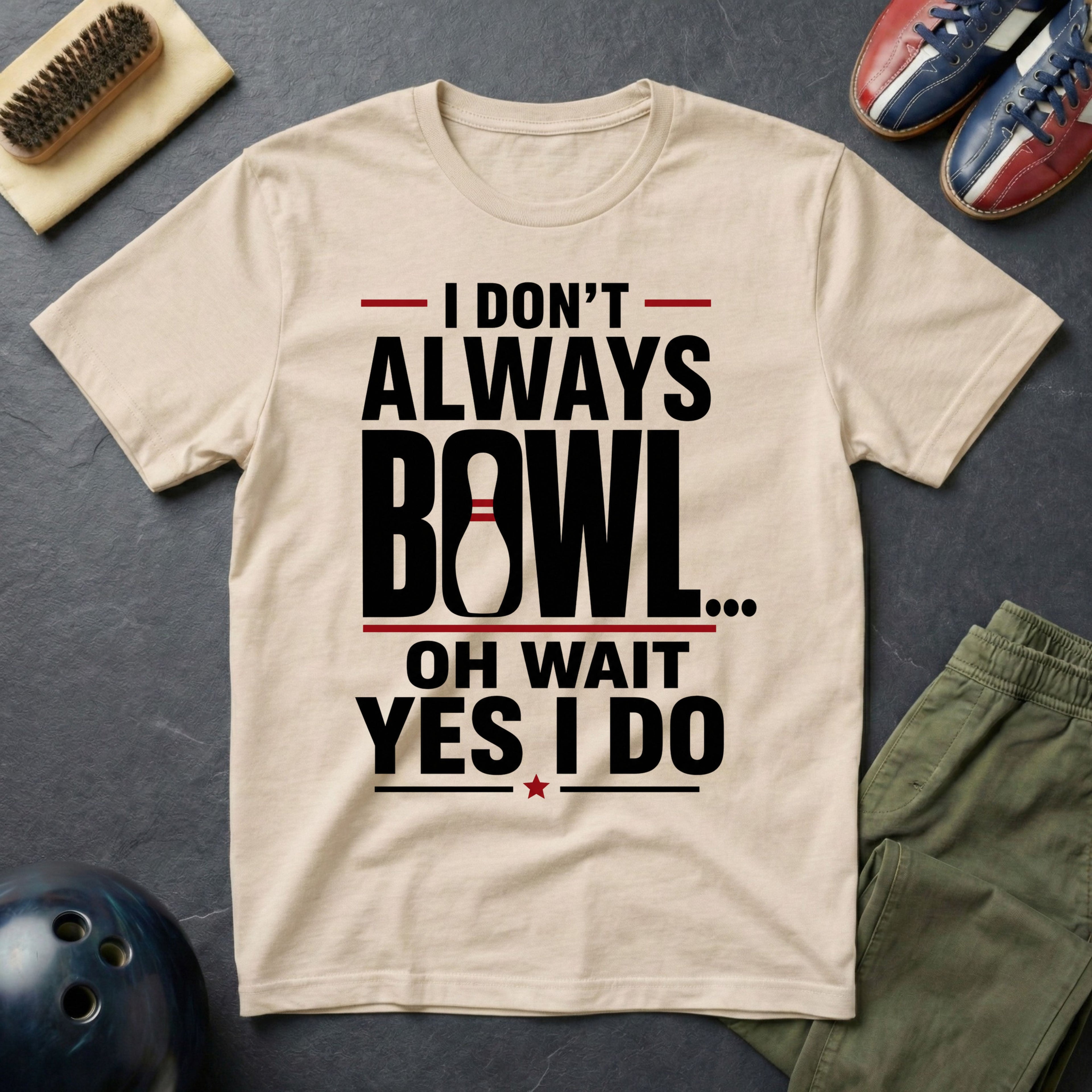 I Don't Always Bowl Oh Wait Yes I Do T-Shirt