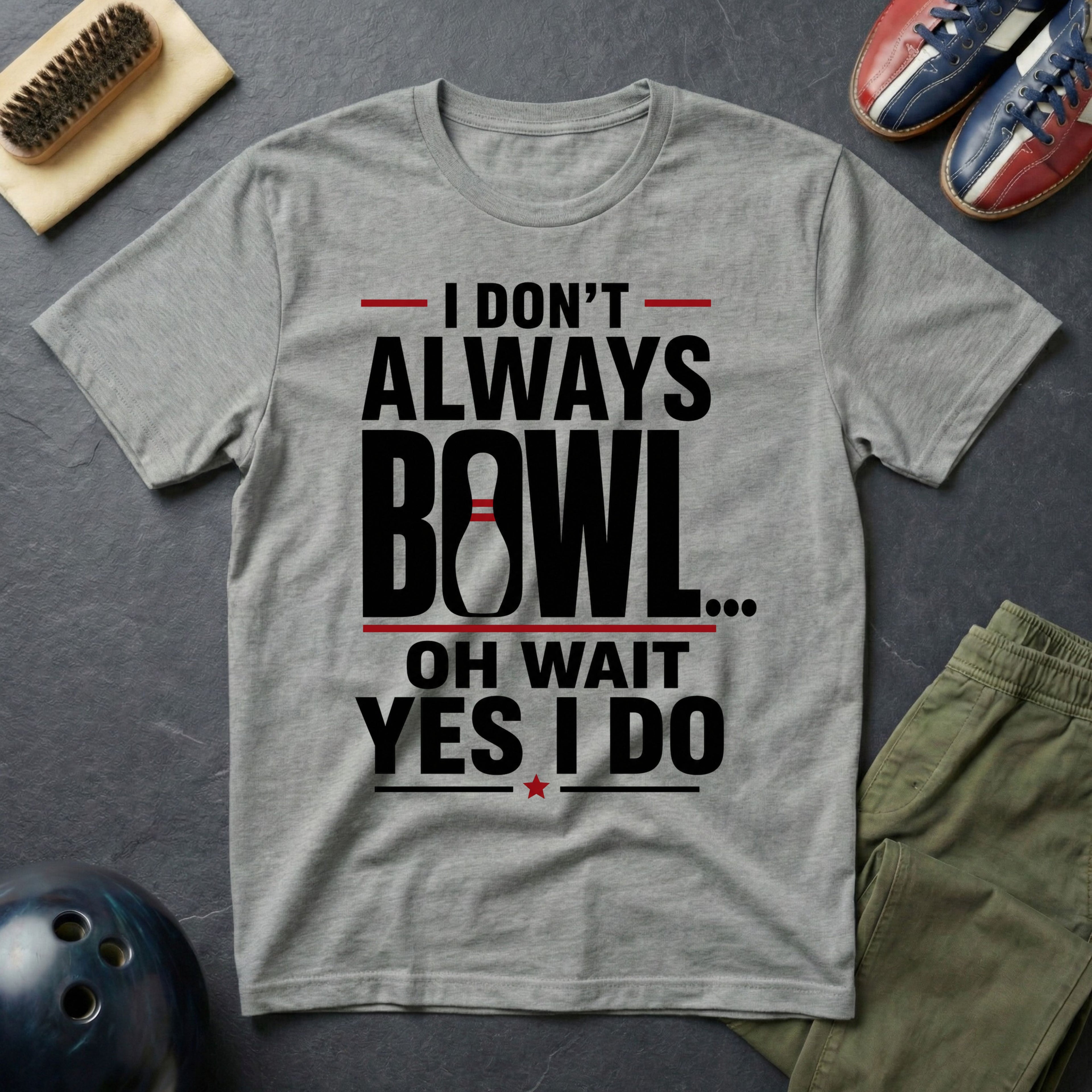 I Don't Always Bowl Oh Wait Yes I Do T-Shirt
