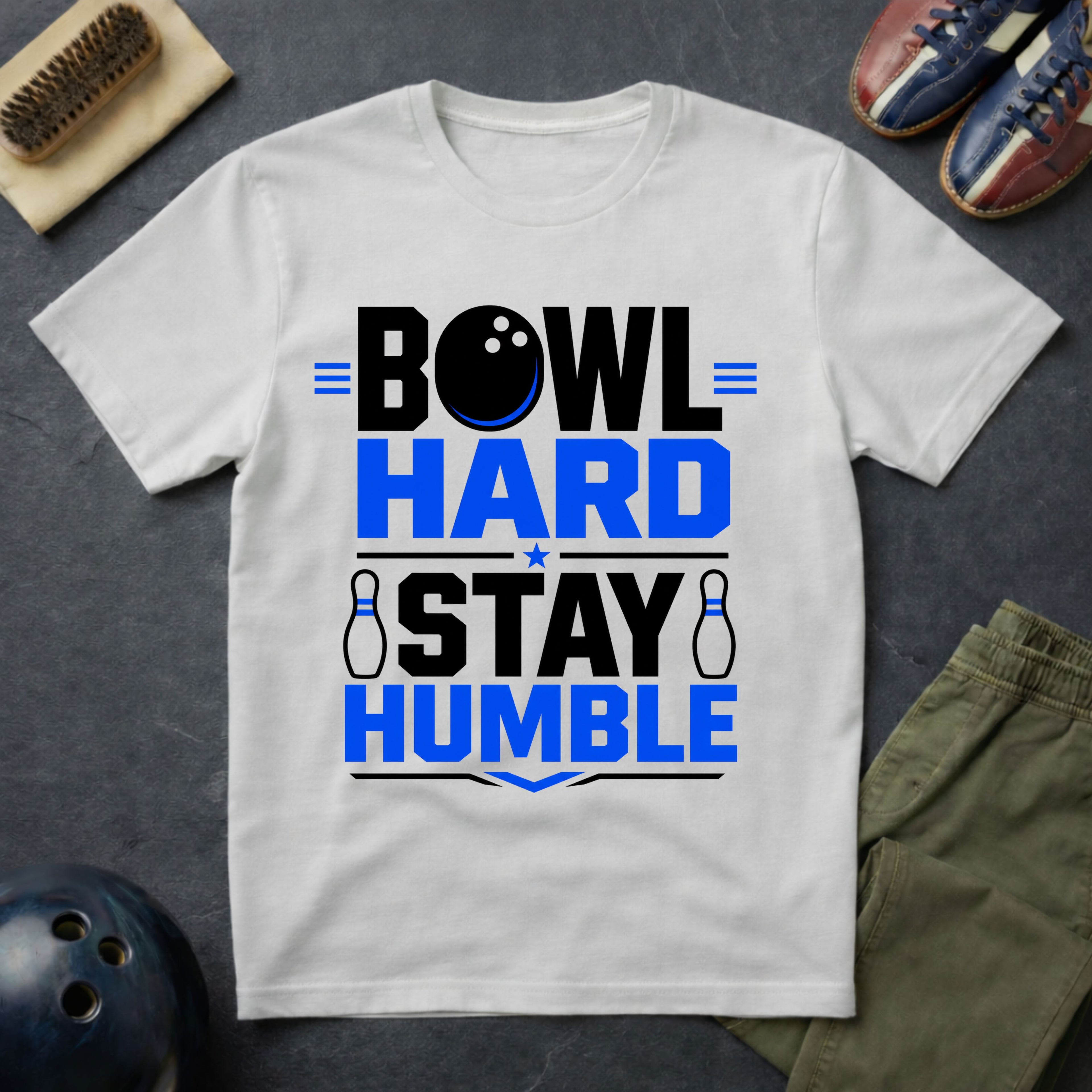 Bowl Hard Stay Humble T-Shirt