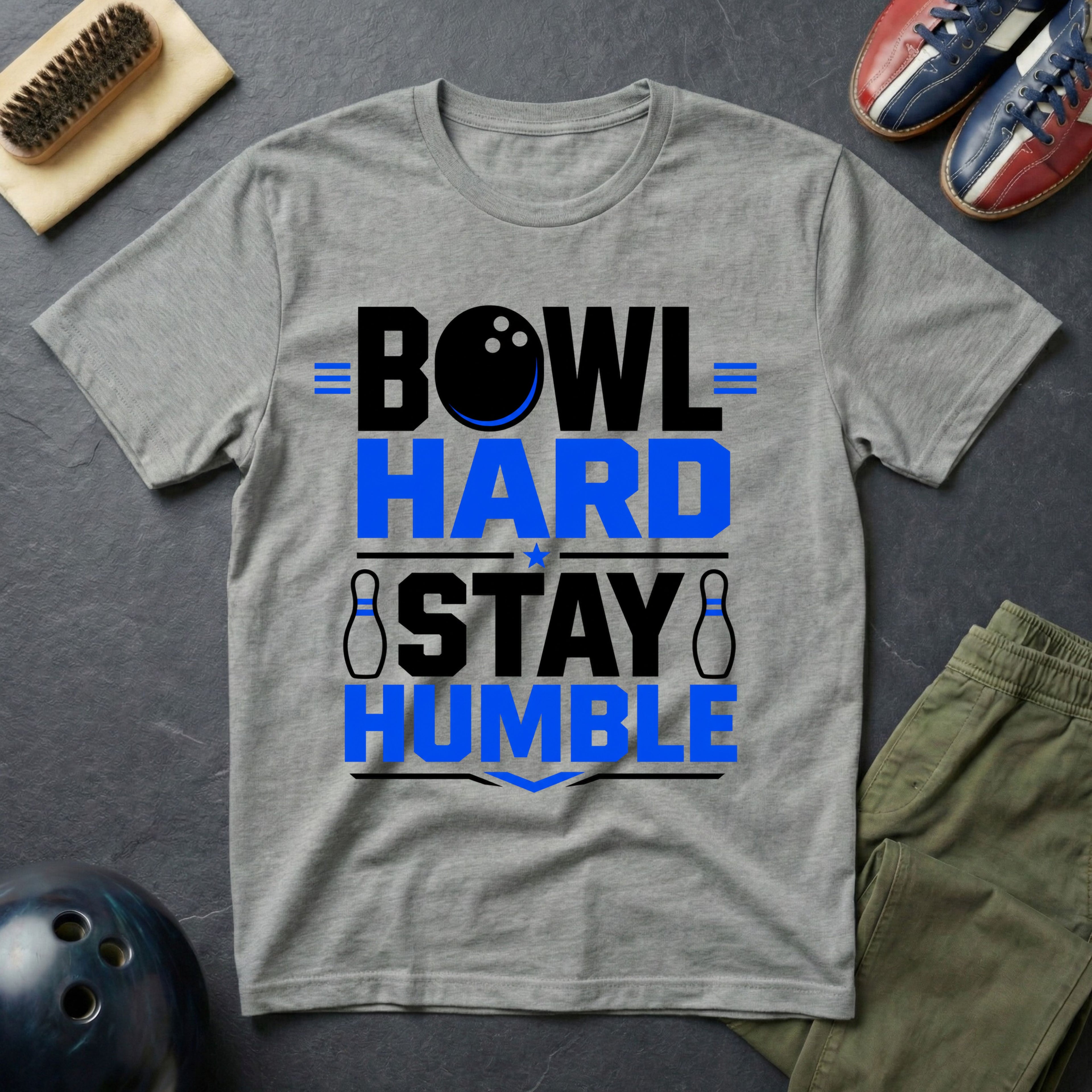 Bowl Hard Stay Humble T-Shirt