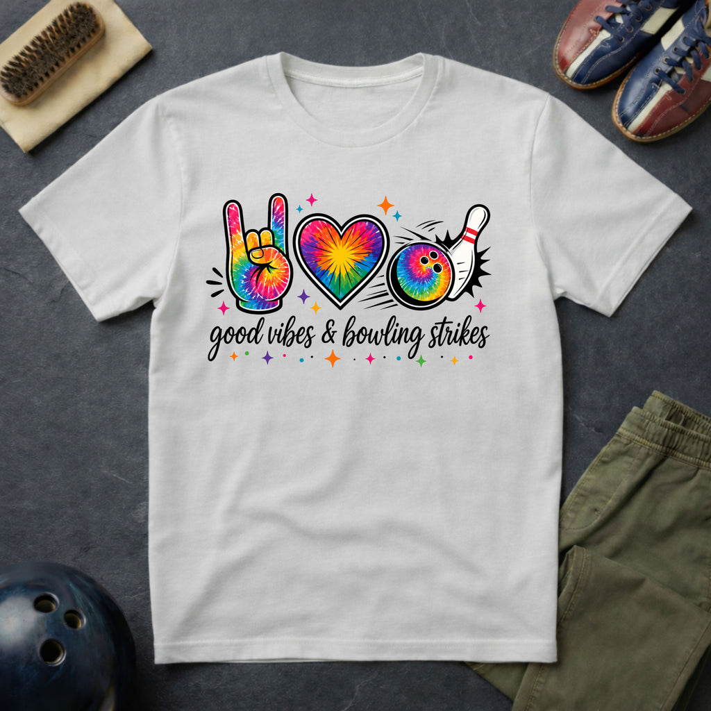 Good Vibes & Bowling Strikes T-Shirt