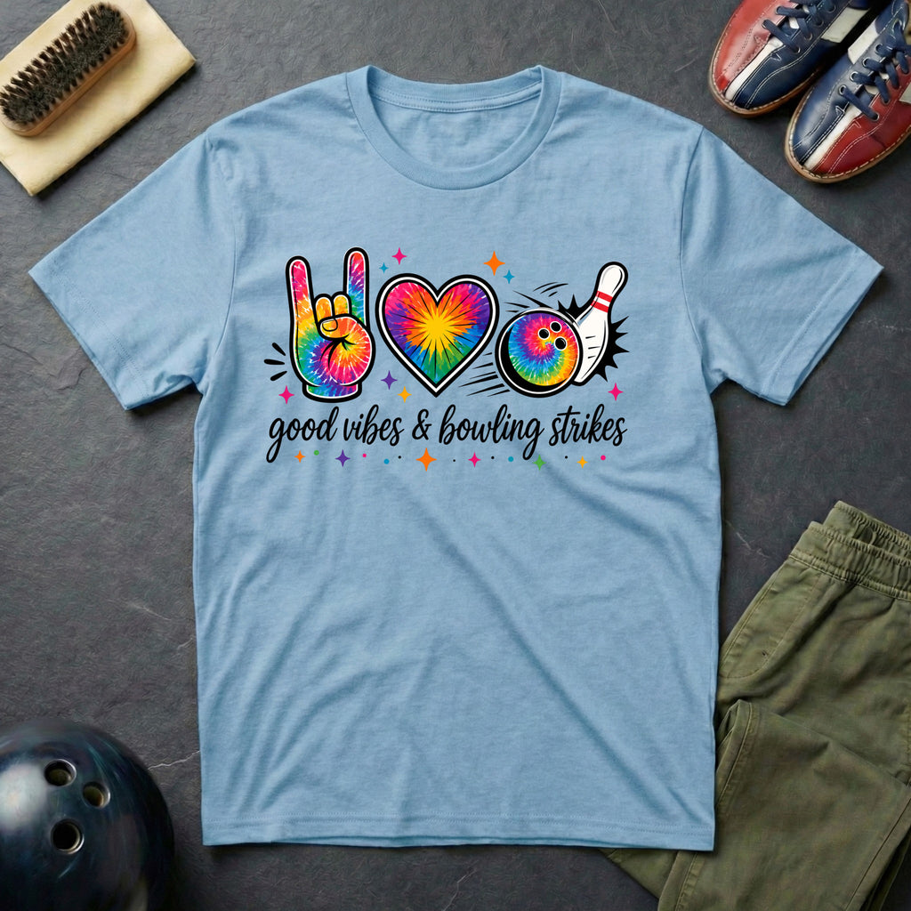 Good Vibes & Bowling Strikes T-Shirt