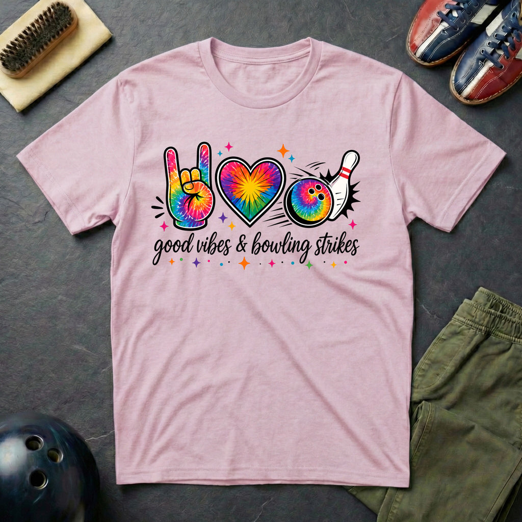 Good Vibes & Bowling Strikes T-Shirt