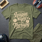 League Night Is My Therapy T-Shirt