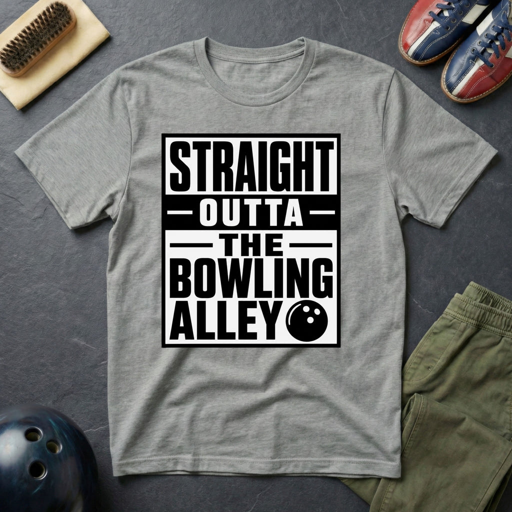 Straight Outta The Bowling Alley T-Shirt