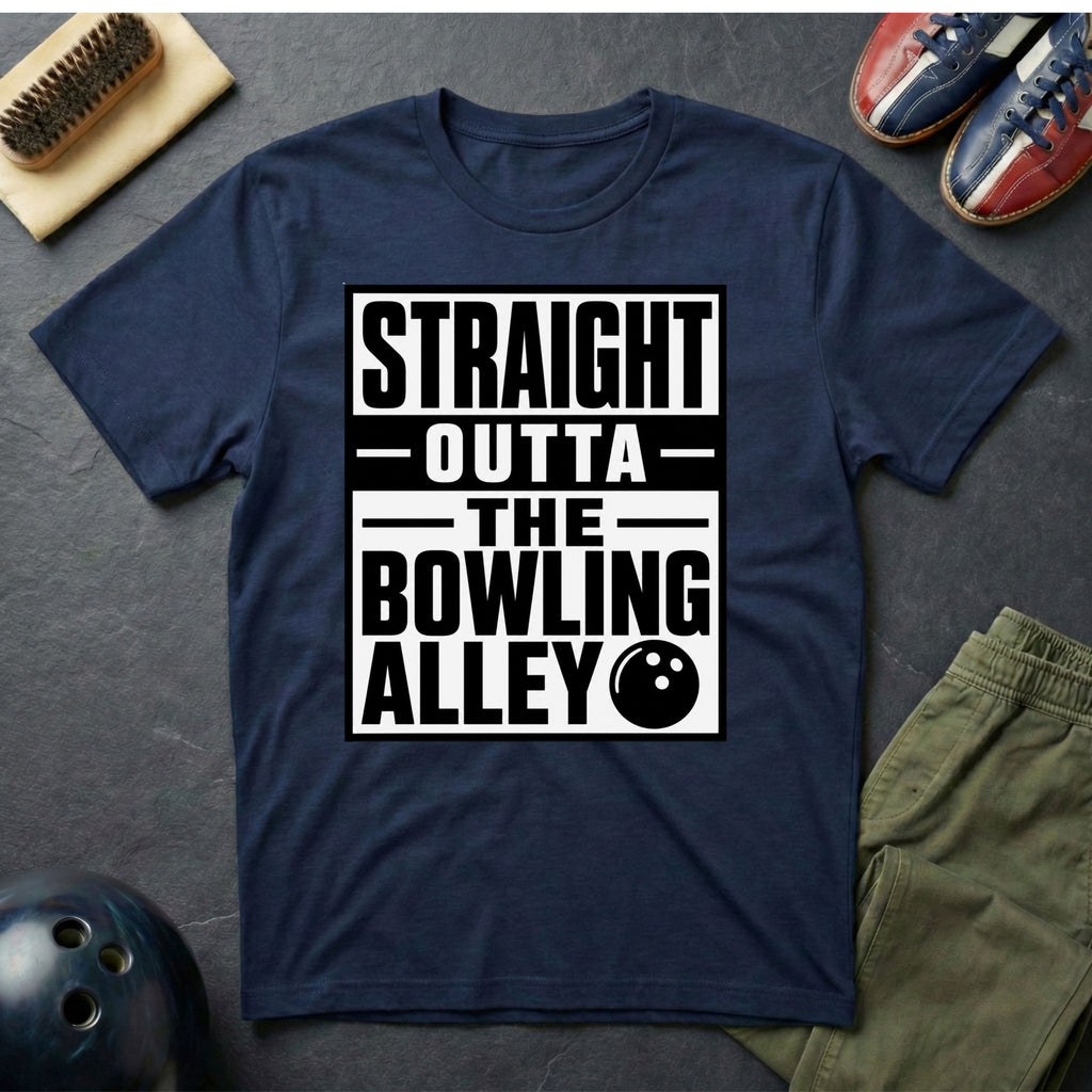 Straight Outta The Bowling Alley T-Shirt
