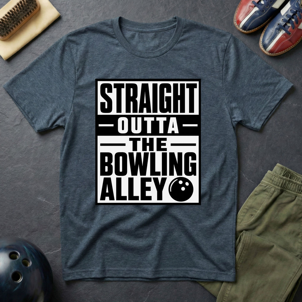 Straight Outta The Bowling Alley T-Shirt