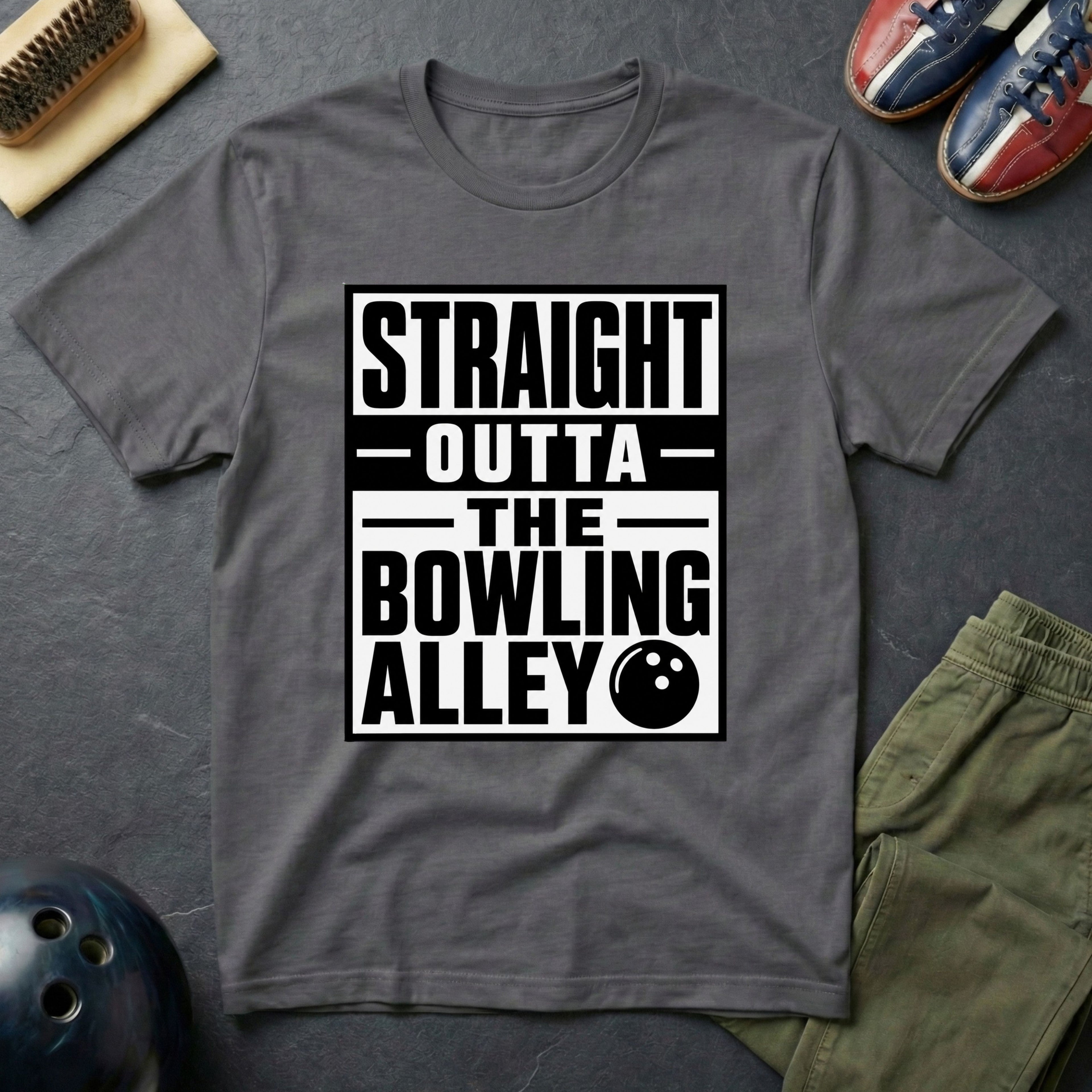 Straight Outta The Bowling Alley T-Shirt
