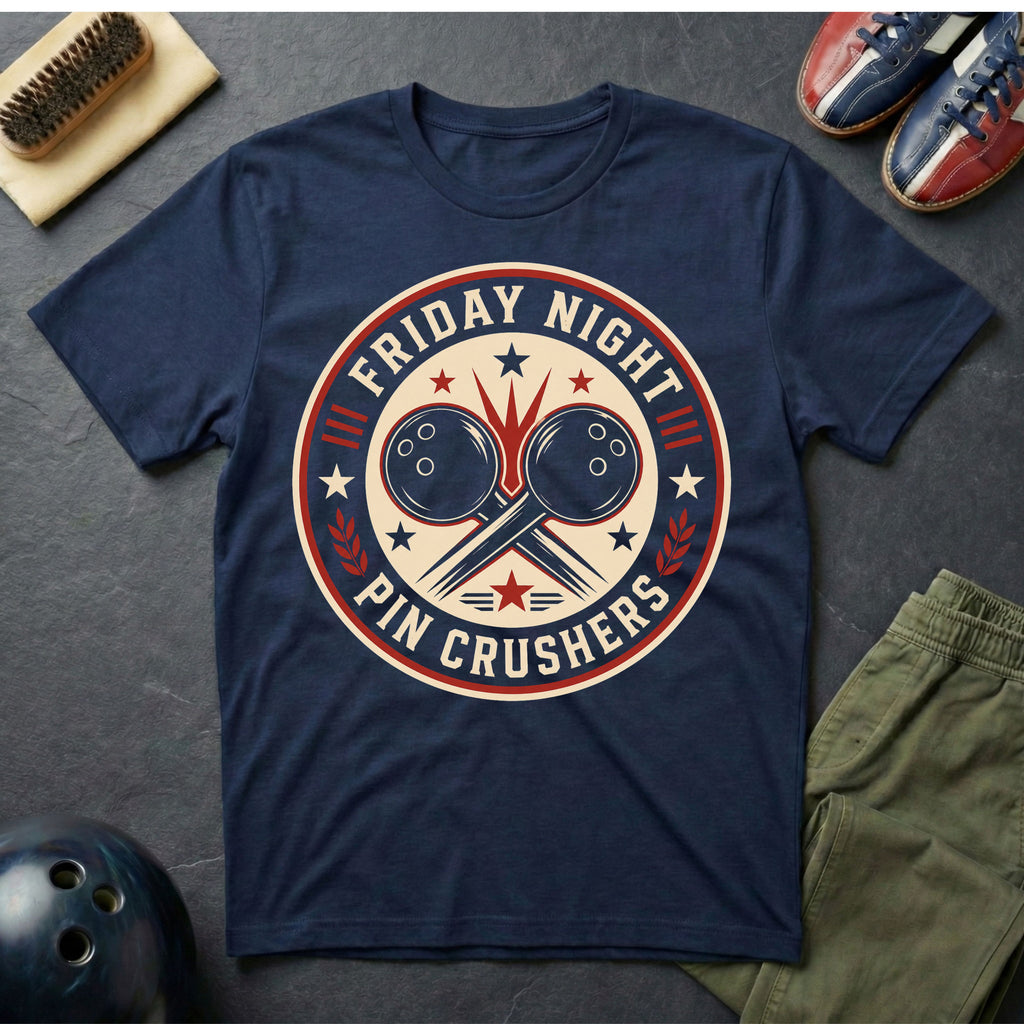 Friday Night Pin Crushers T-Shirt