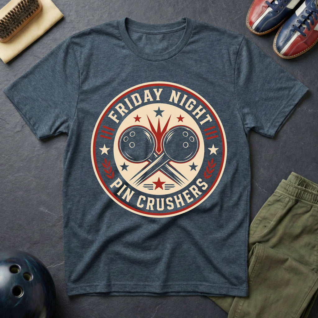Friday Night Pin Crushers T-Shirt