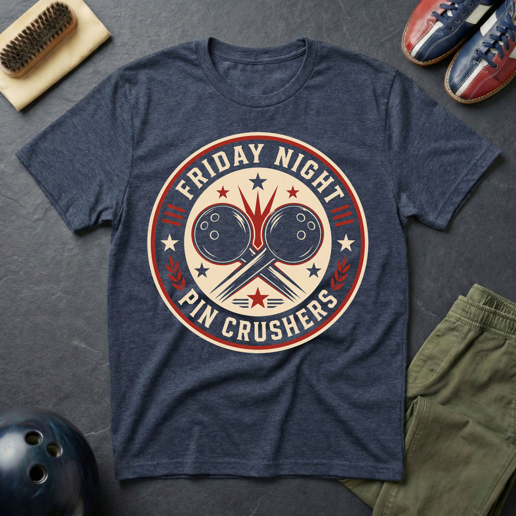 Friday Night Pin Crushers T-Shirt
