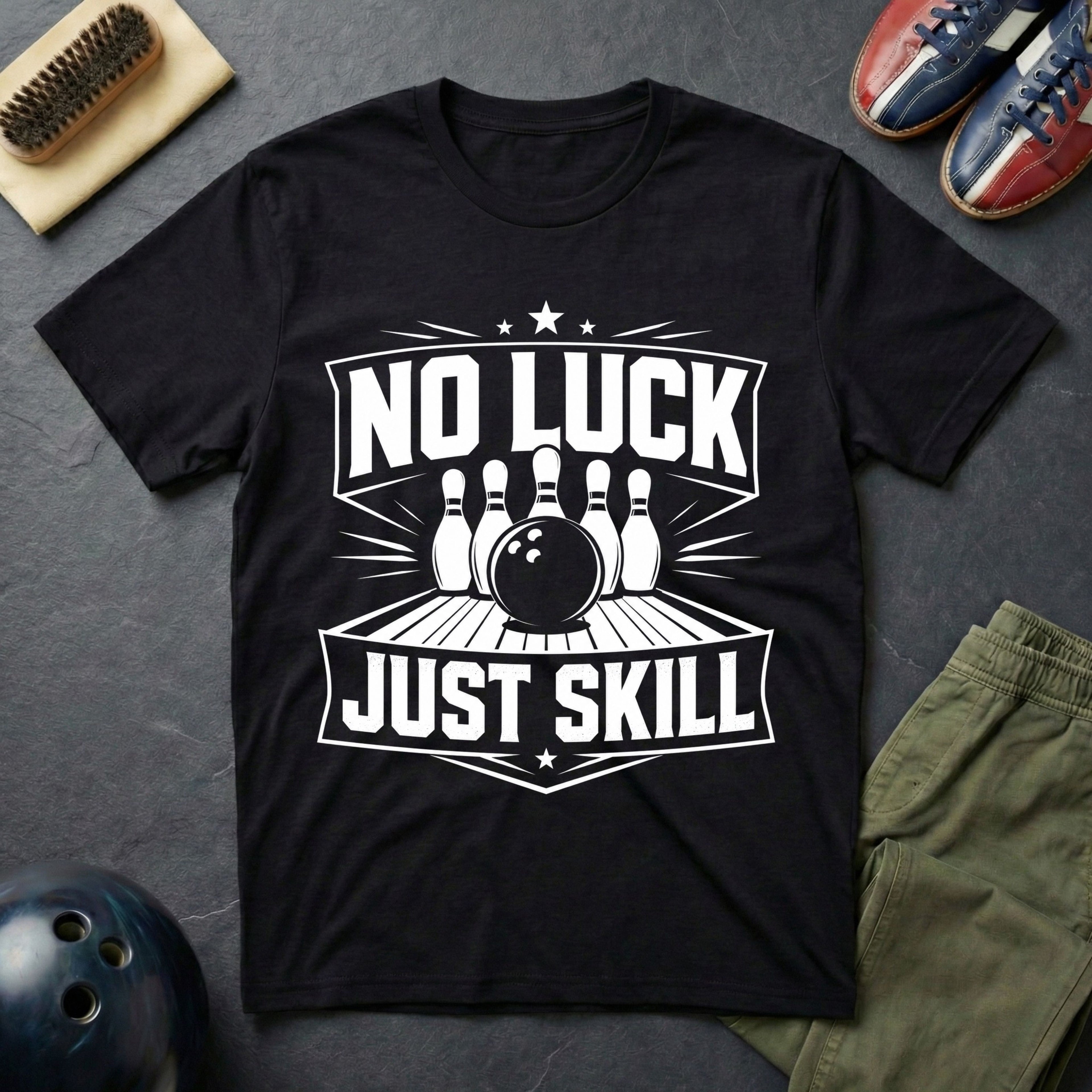 No Luck Just Skill T-Shirt