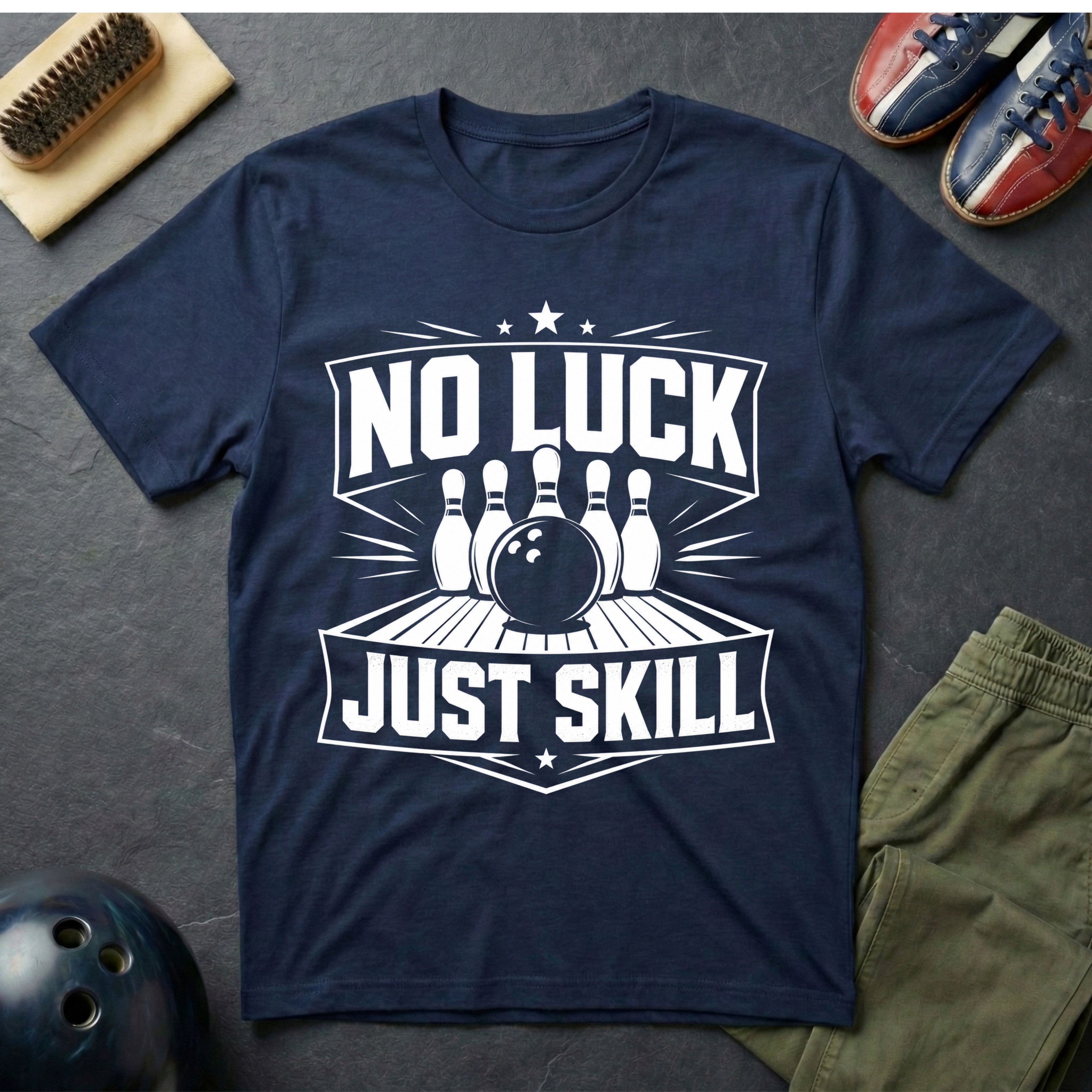 No Luck Just Skill T-Shirt