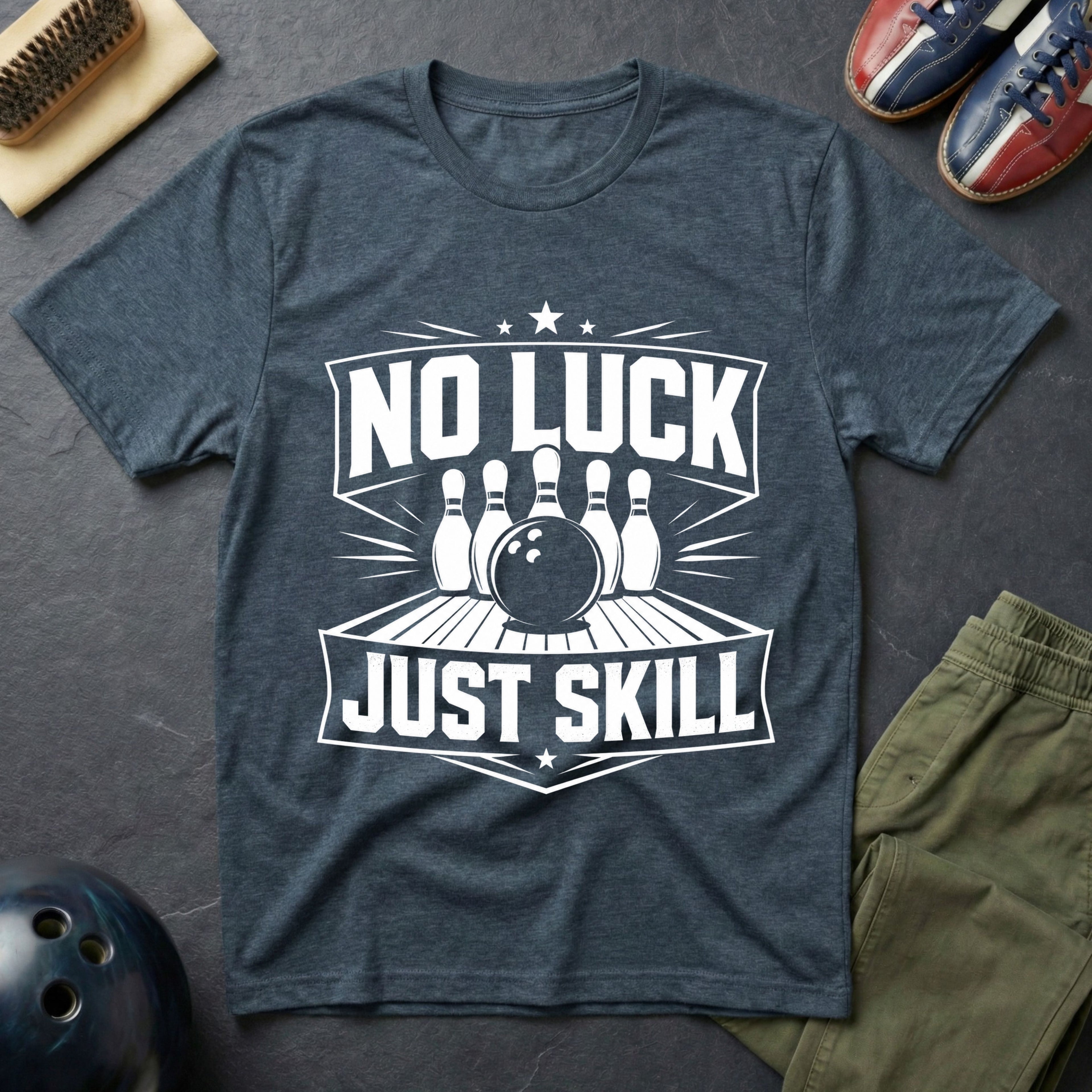 No Luck Just Skill T-Shirt