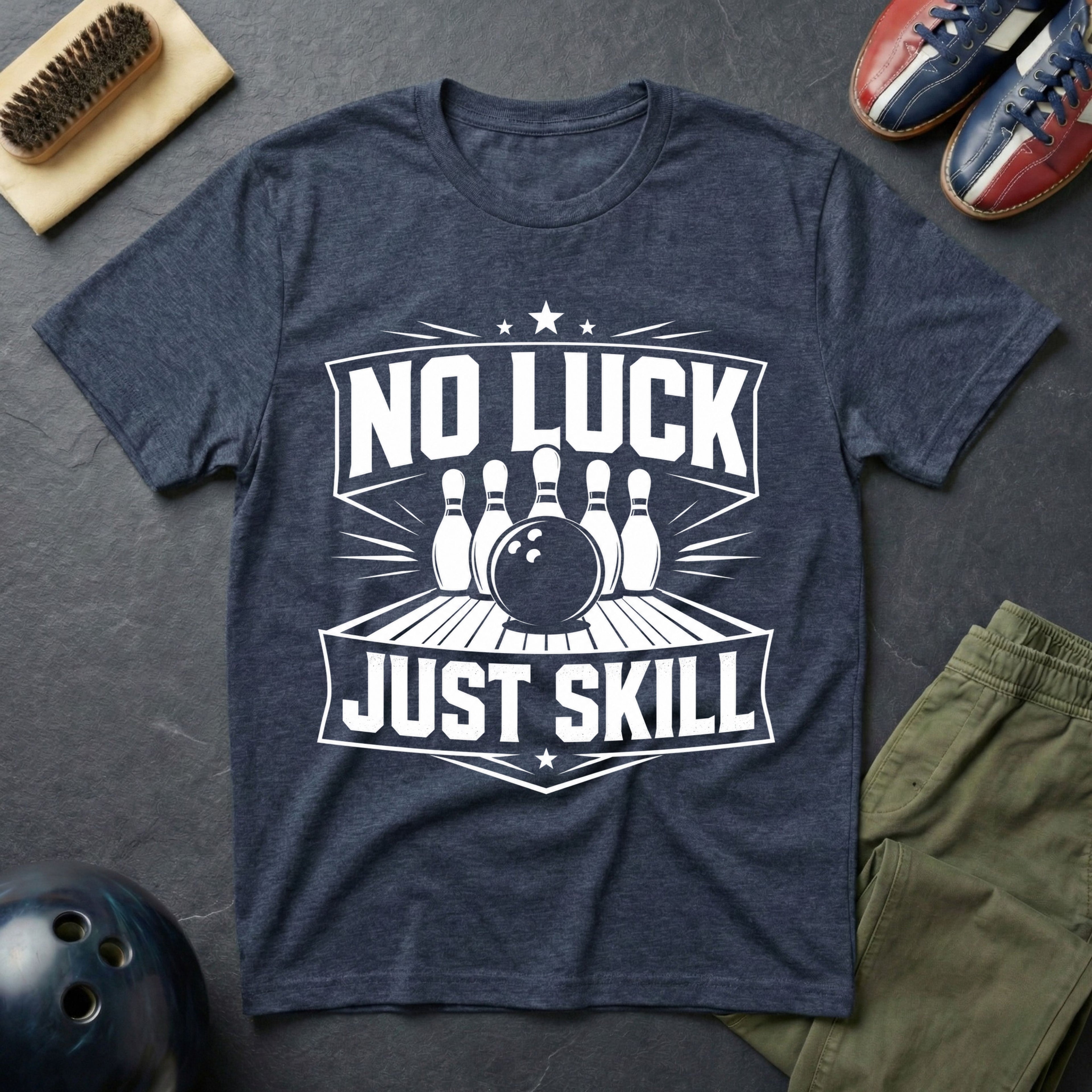 No Luck Just Skill T-Shirt