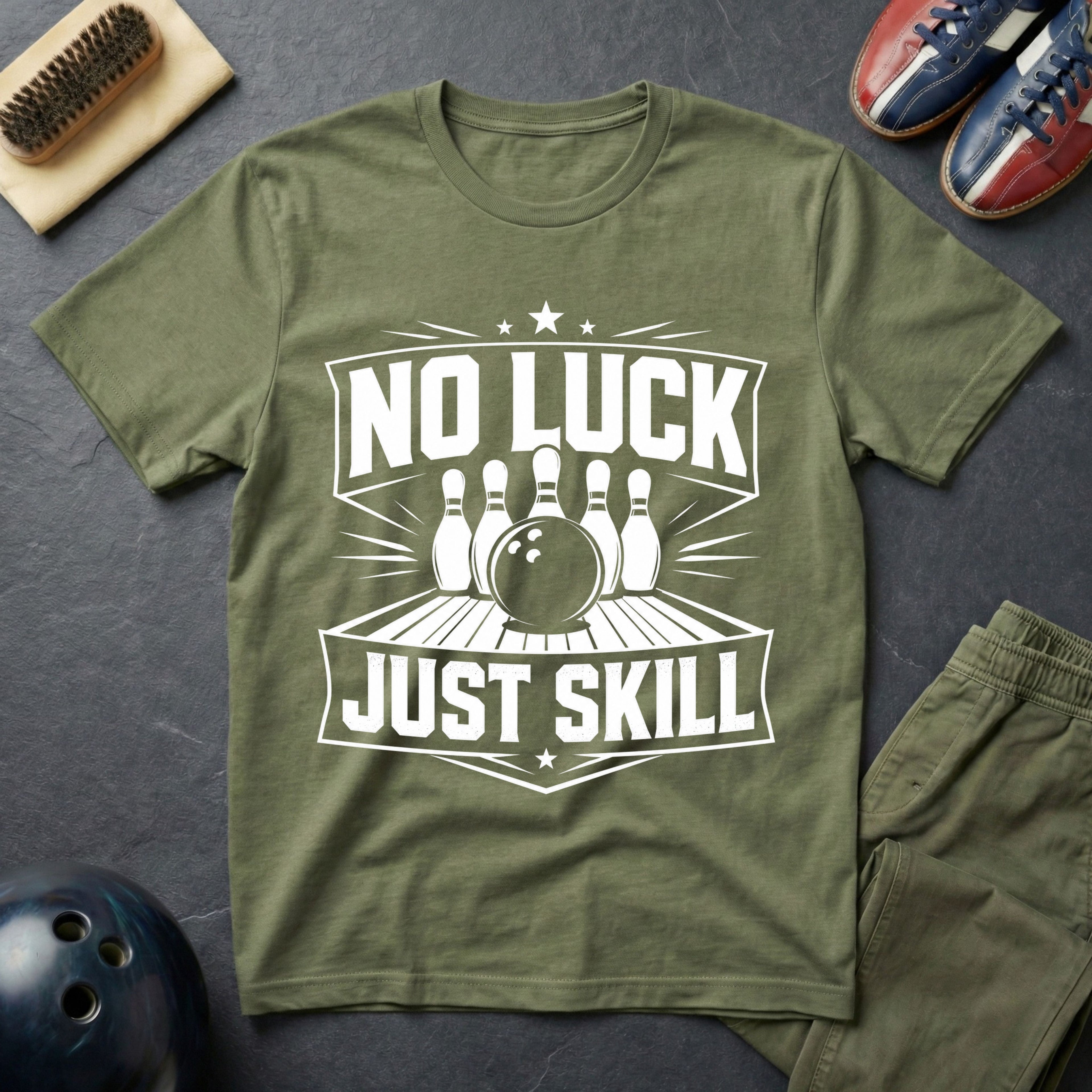 No Luck Just Skill T-Shirt