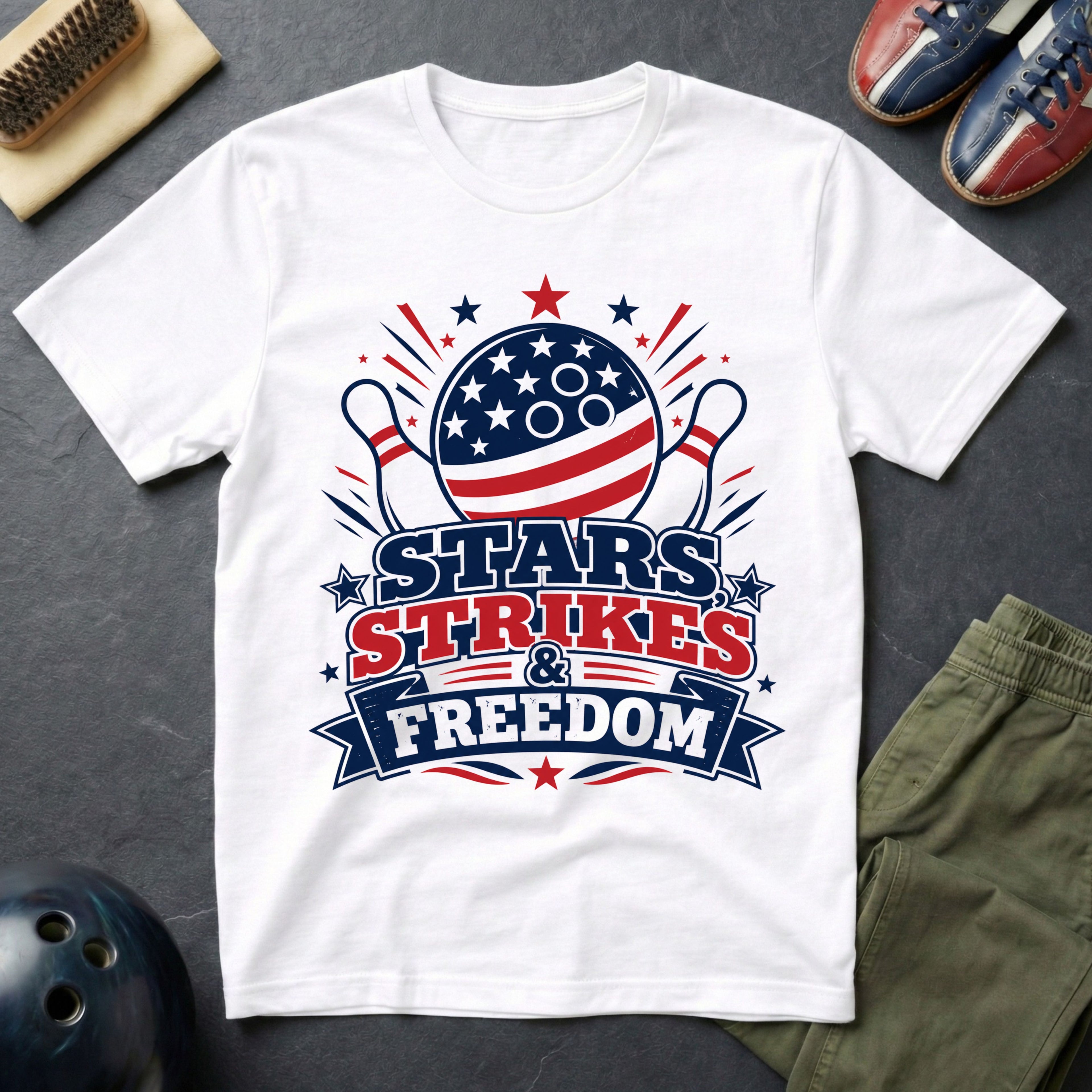 Stars Strikes & Freedom T-Shirt