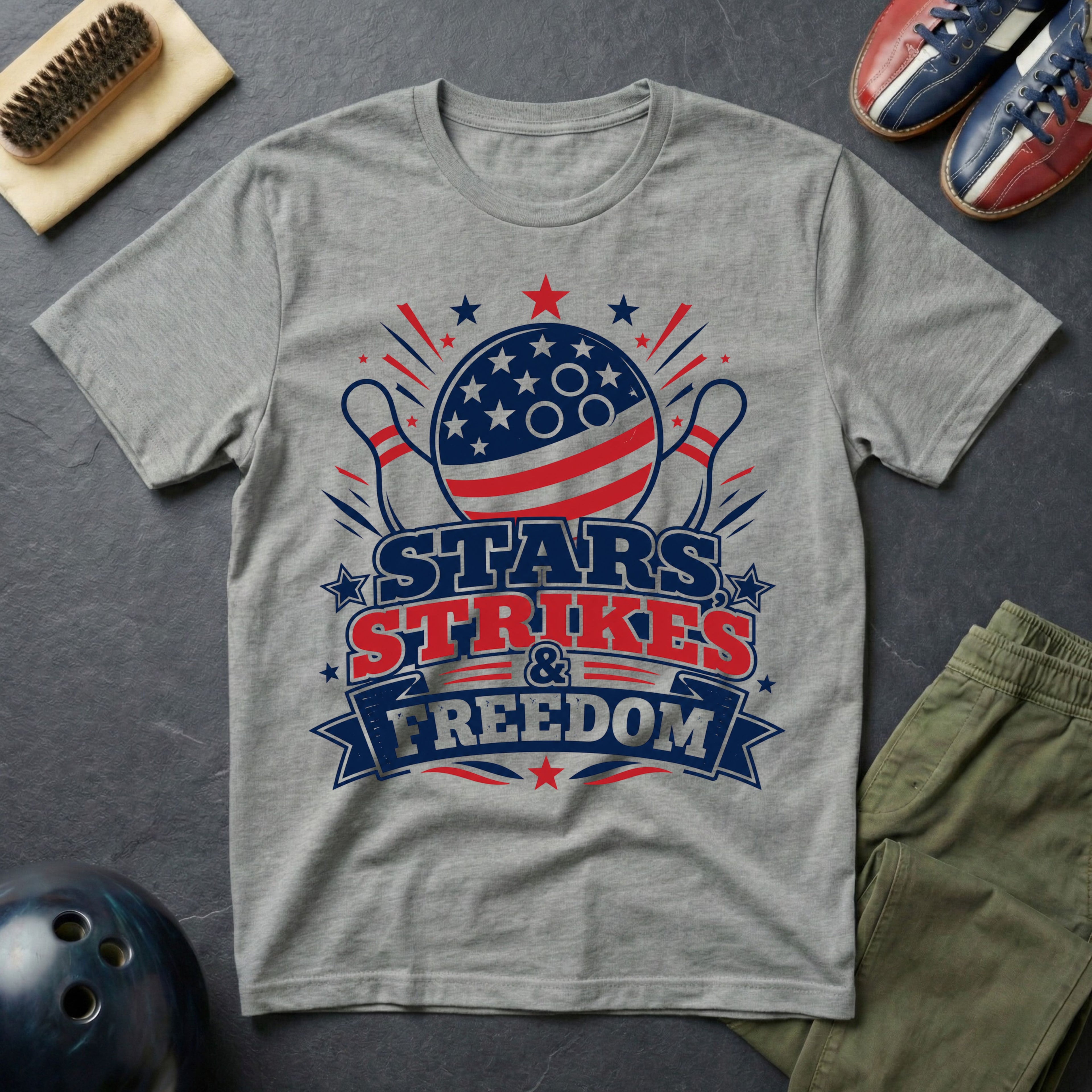 Stars Strikes & Freedom T-Shirt
