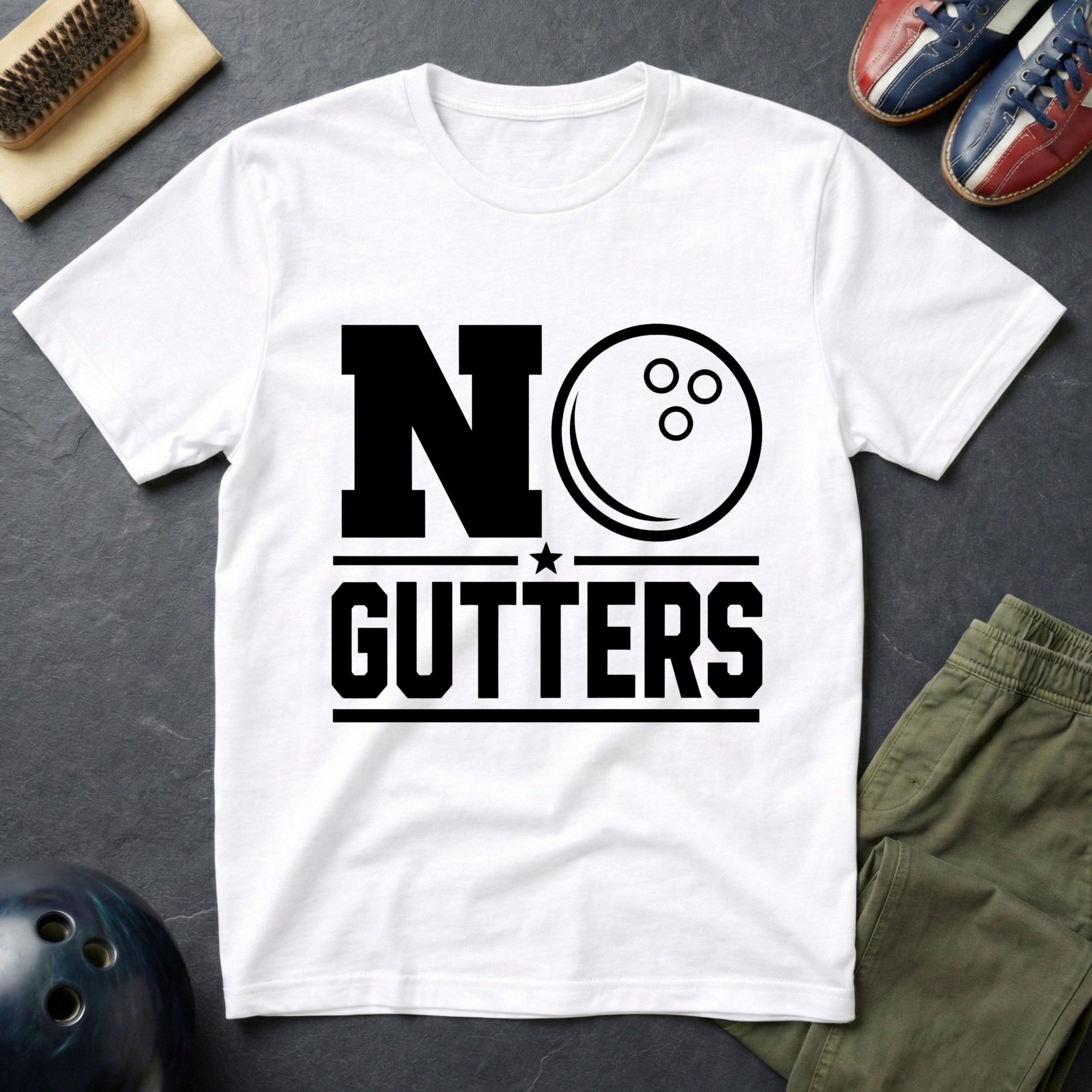 No Gutters T-Shirt
