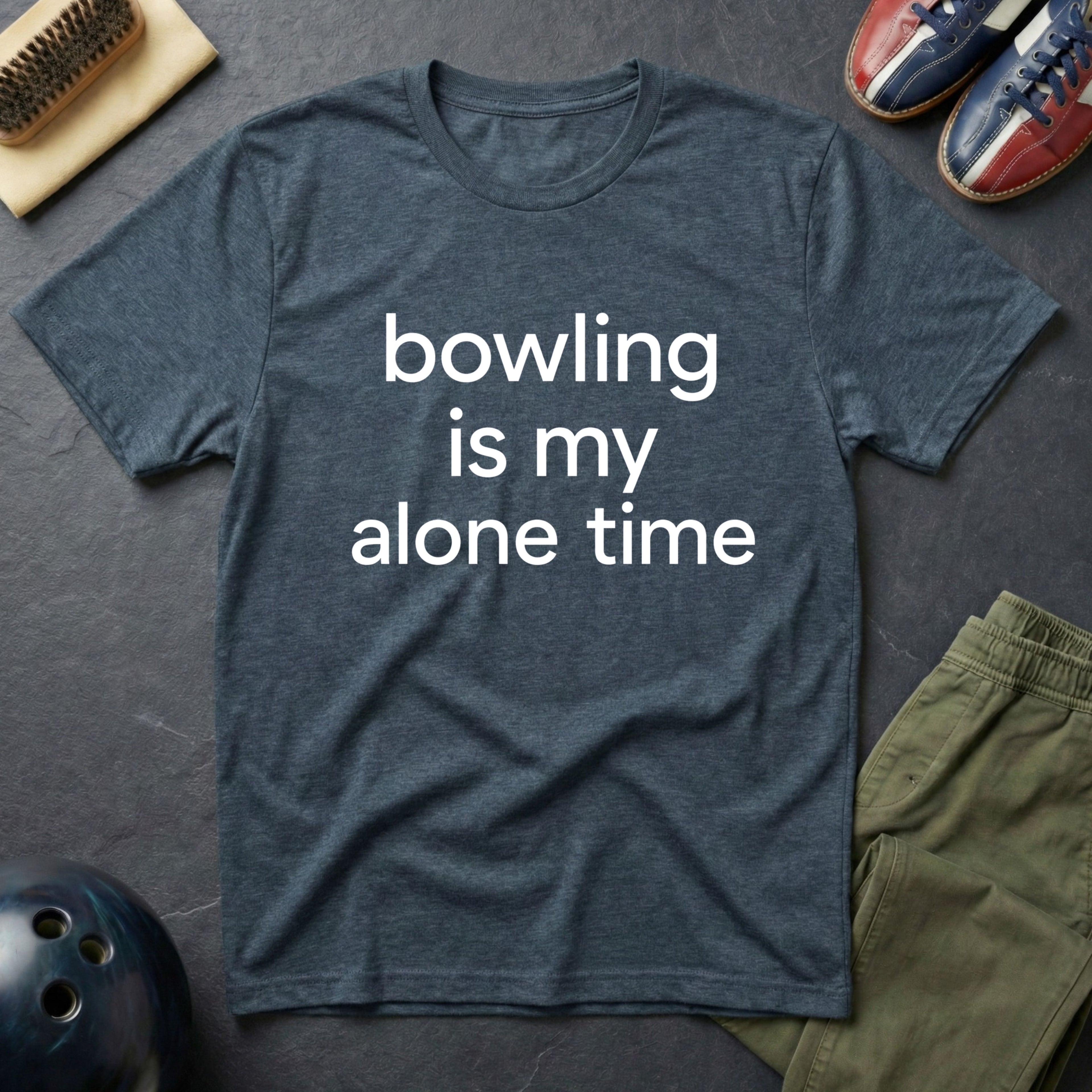 Bowling Is My Alone Time T-Shirt
