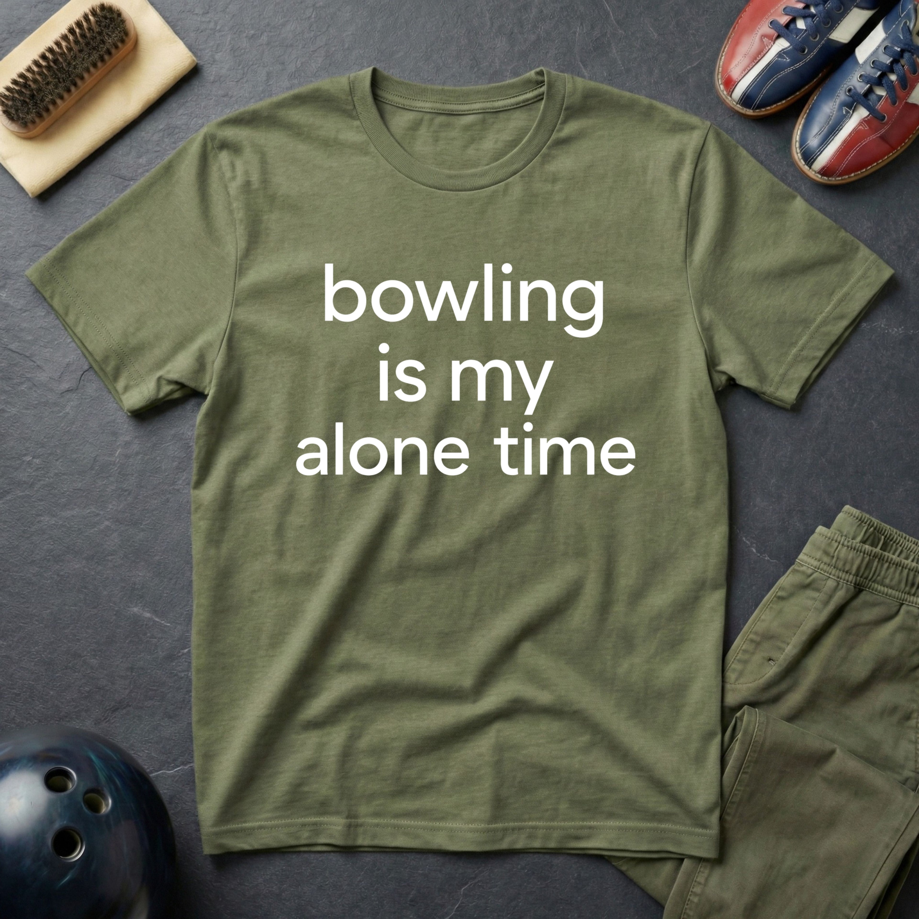Bowling Is My Alone Time T-Shirt