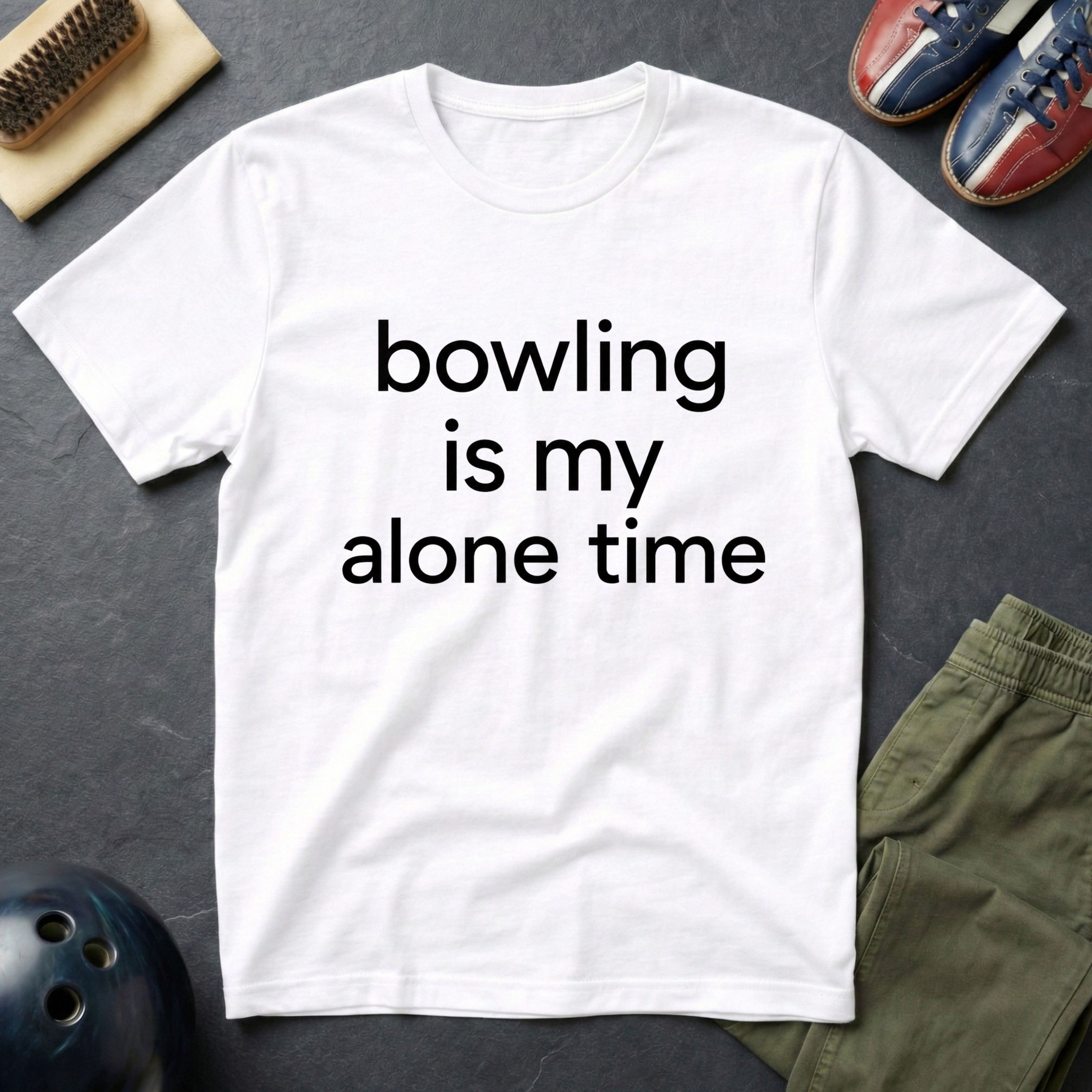 Bowling Is My Alone Time T-Shirt