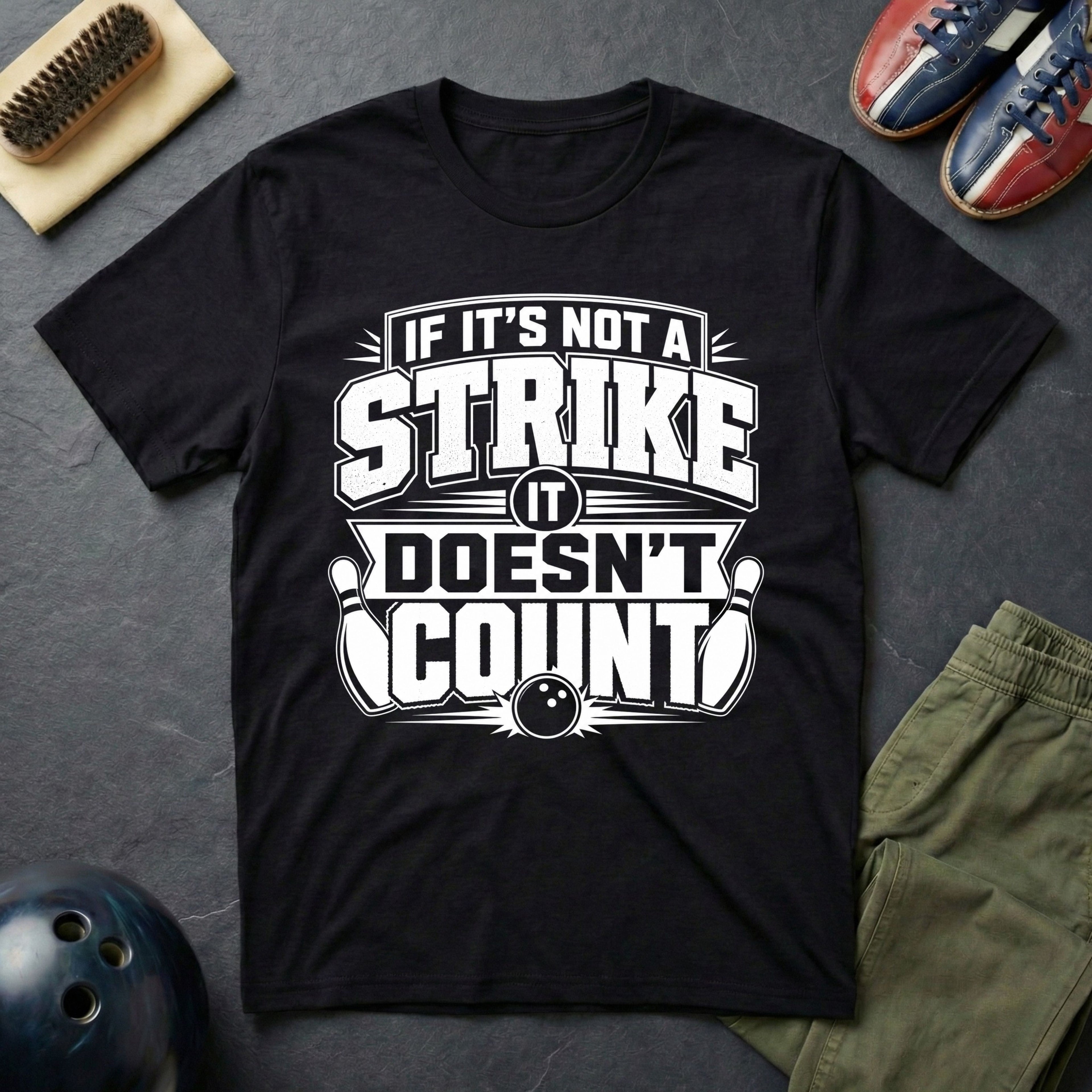 If It's Not A Strike It Doesn't Count T-Shirt