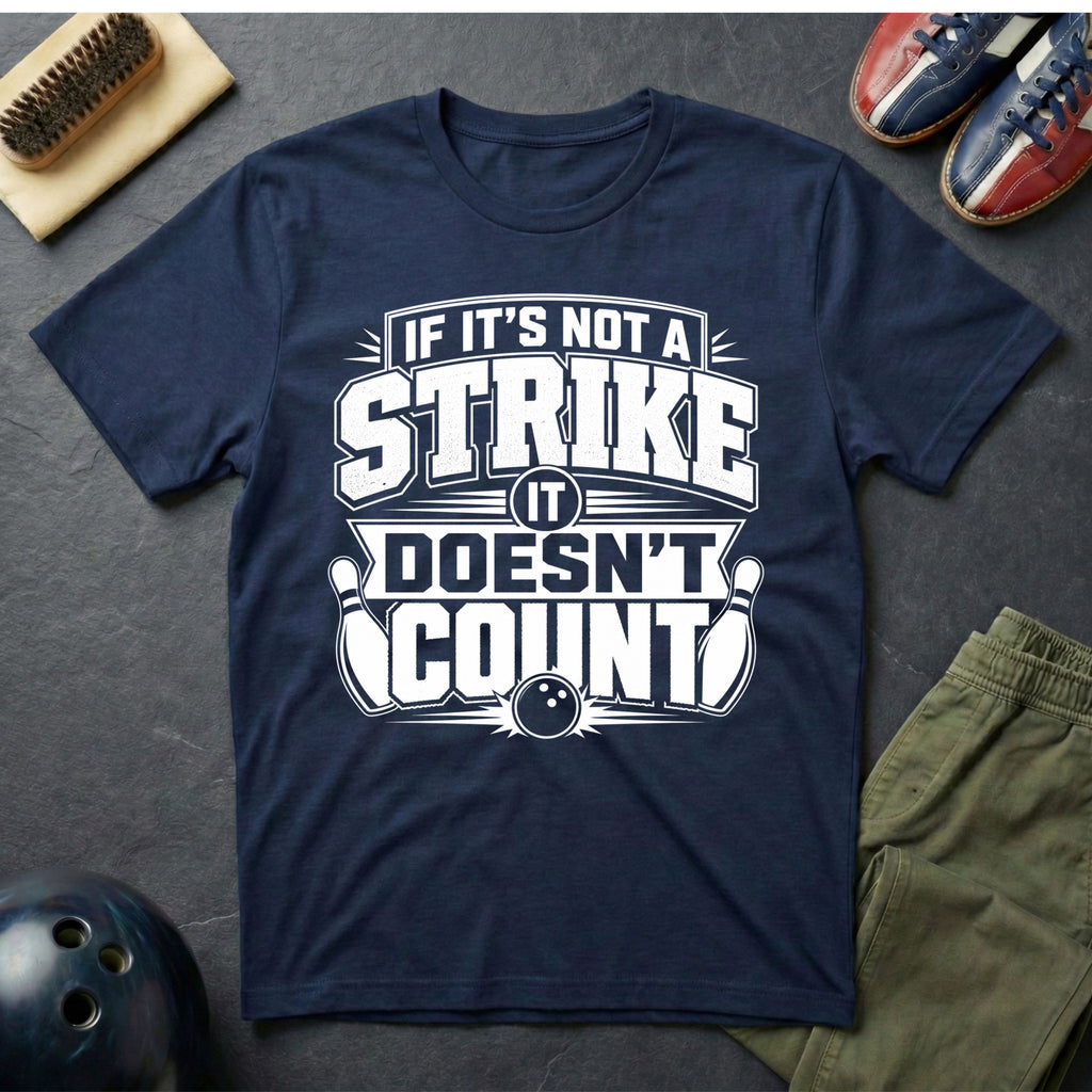 If It's Not A Strike It Doesn't Count T-Shirt