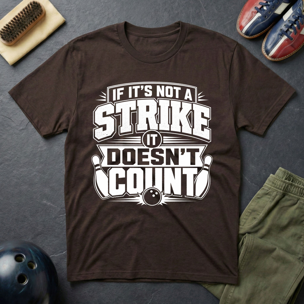 If It's Not A Strike It Doesn't Count T-Shirt