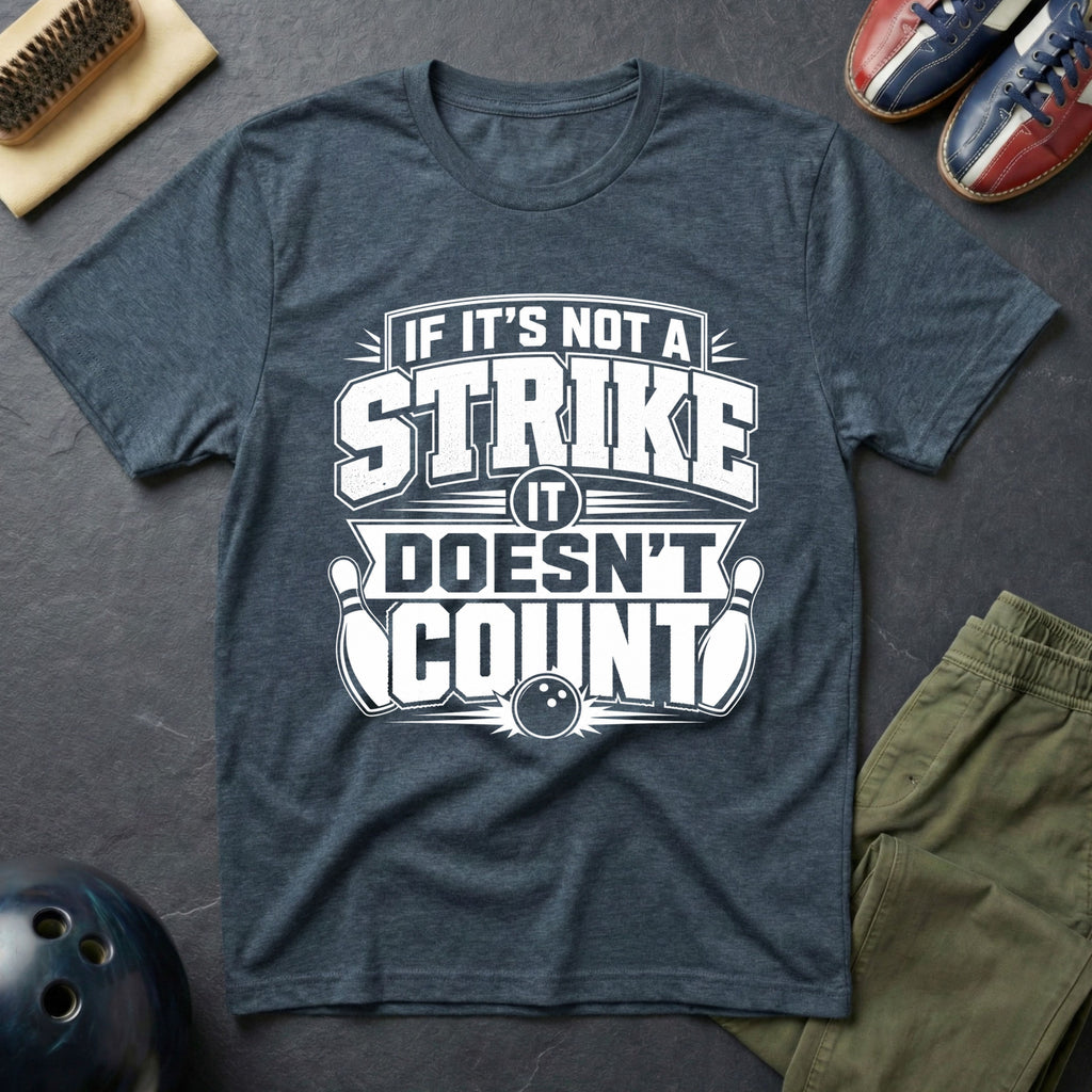 If It's Not A Strike It Doesn't Count T-Shirt