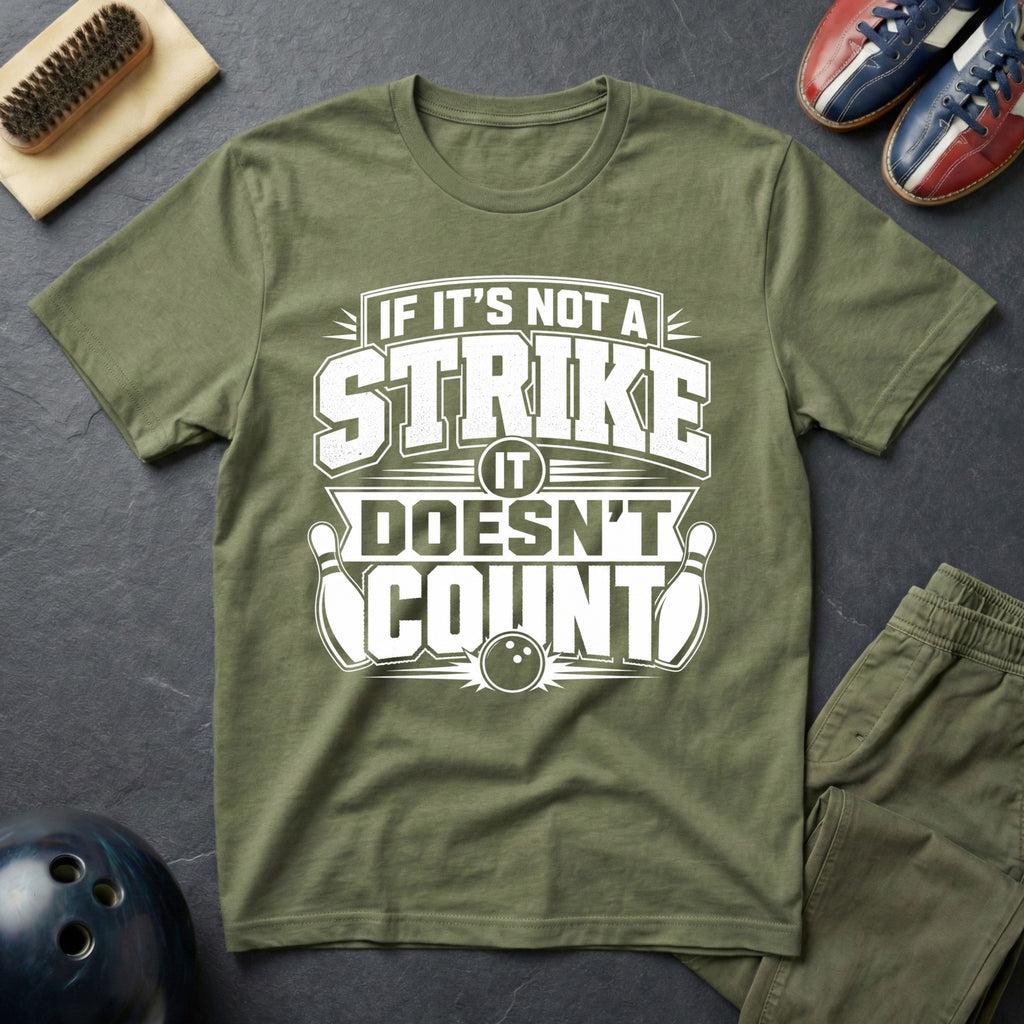 If It's Not A Strike It Doesn't Count T-Shirt