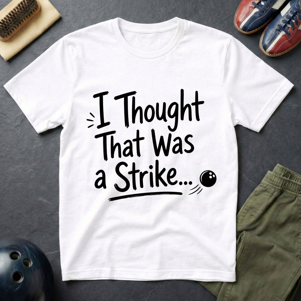 I Thought That Was A Strike T-Shirt