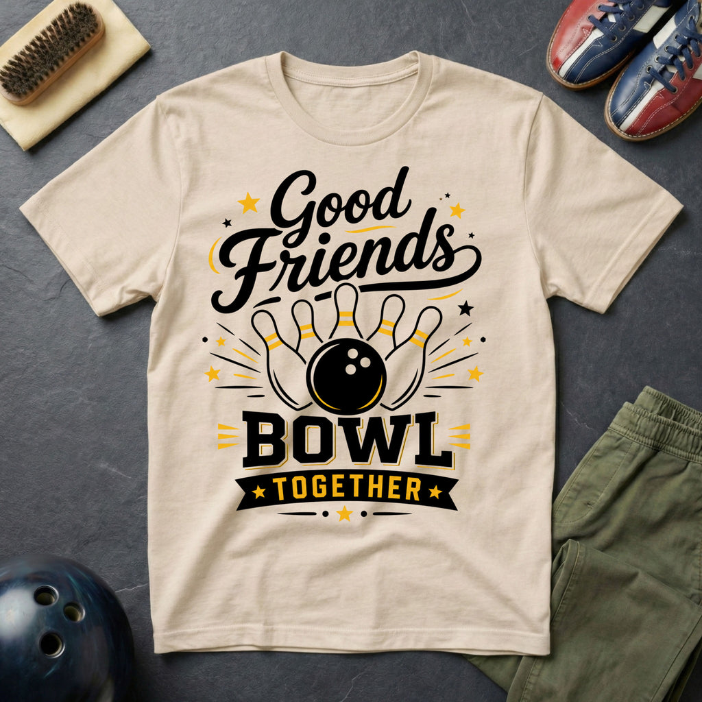 Good Friends Bowl Together T-Shirt