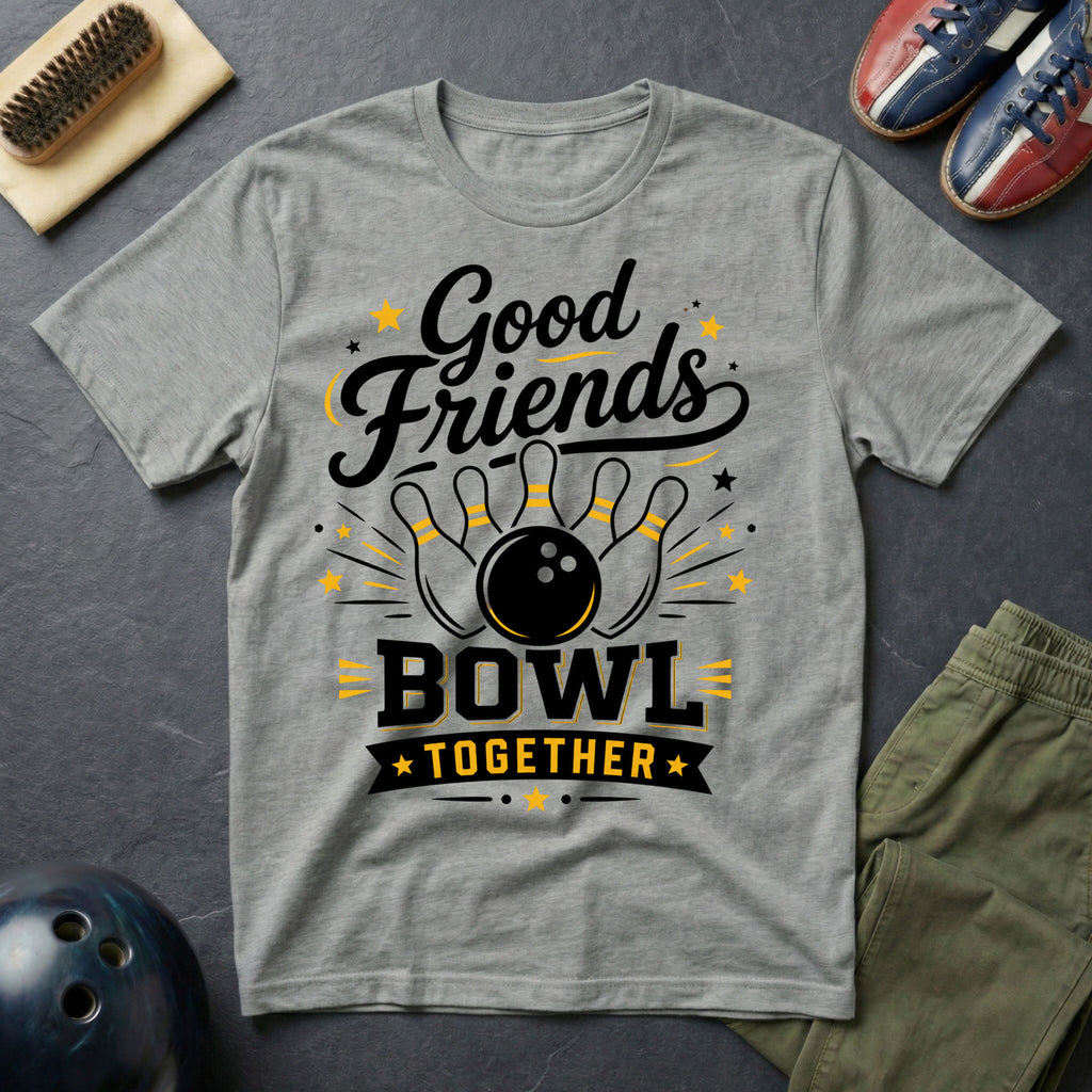 Good Friends Bowl Together T-Shirt