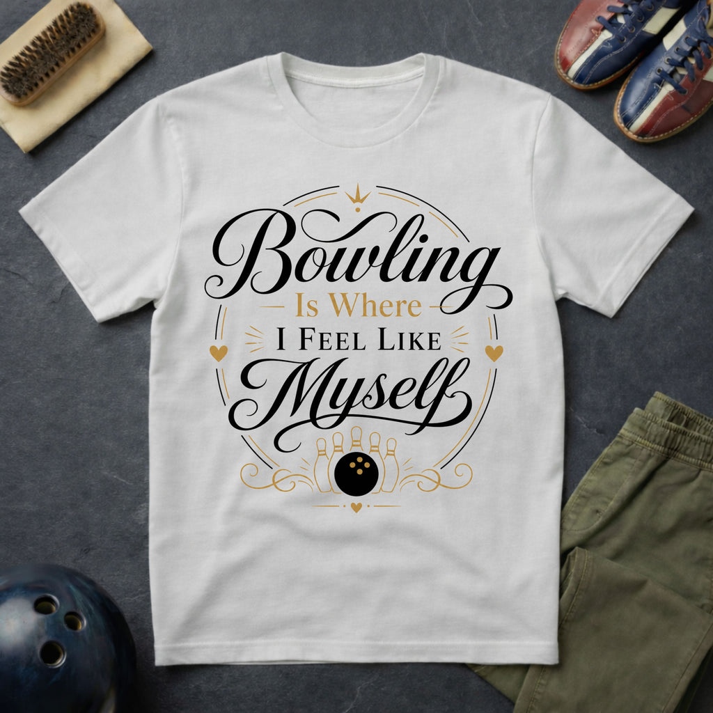 Bowling Is Where I Feel Like Myself T-Shirt