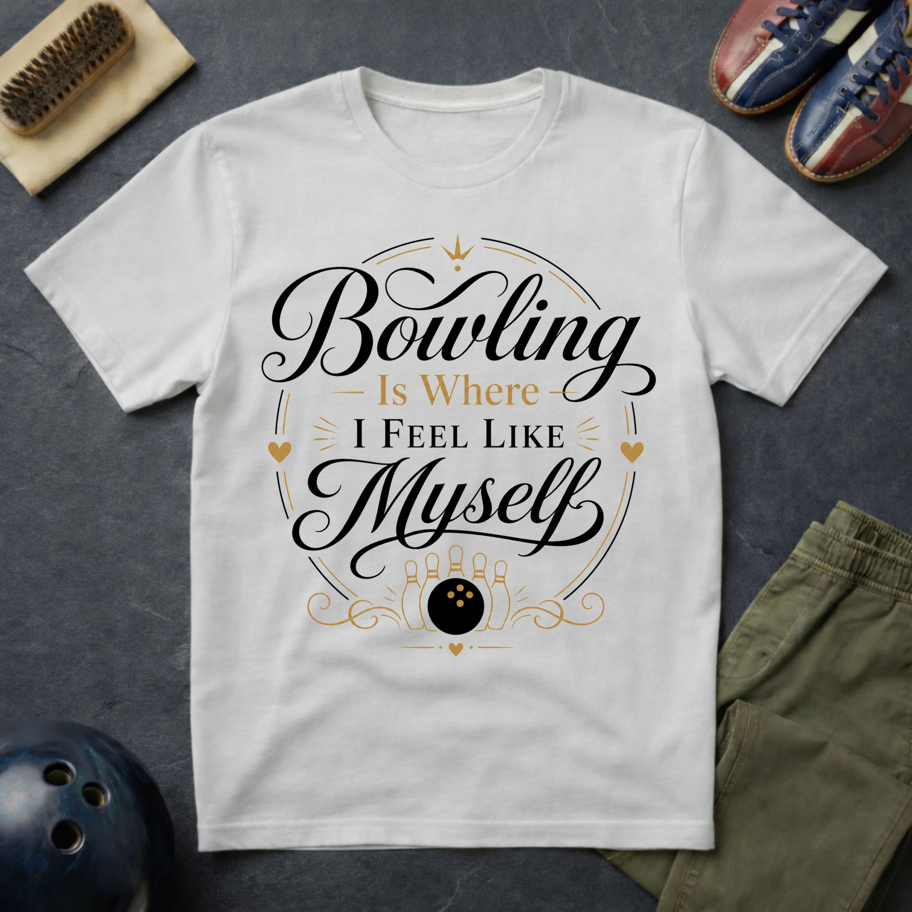 Bowling Is Where I Feel Like Myself T-Shirt