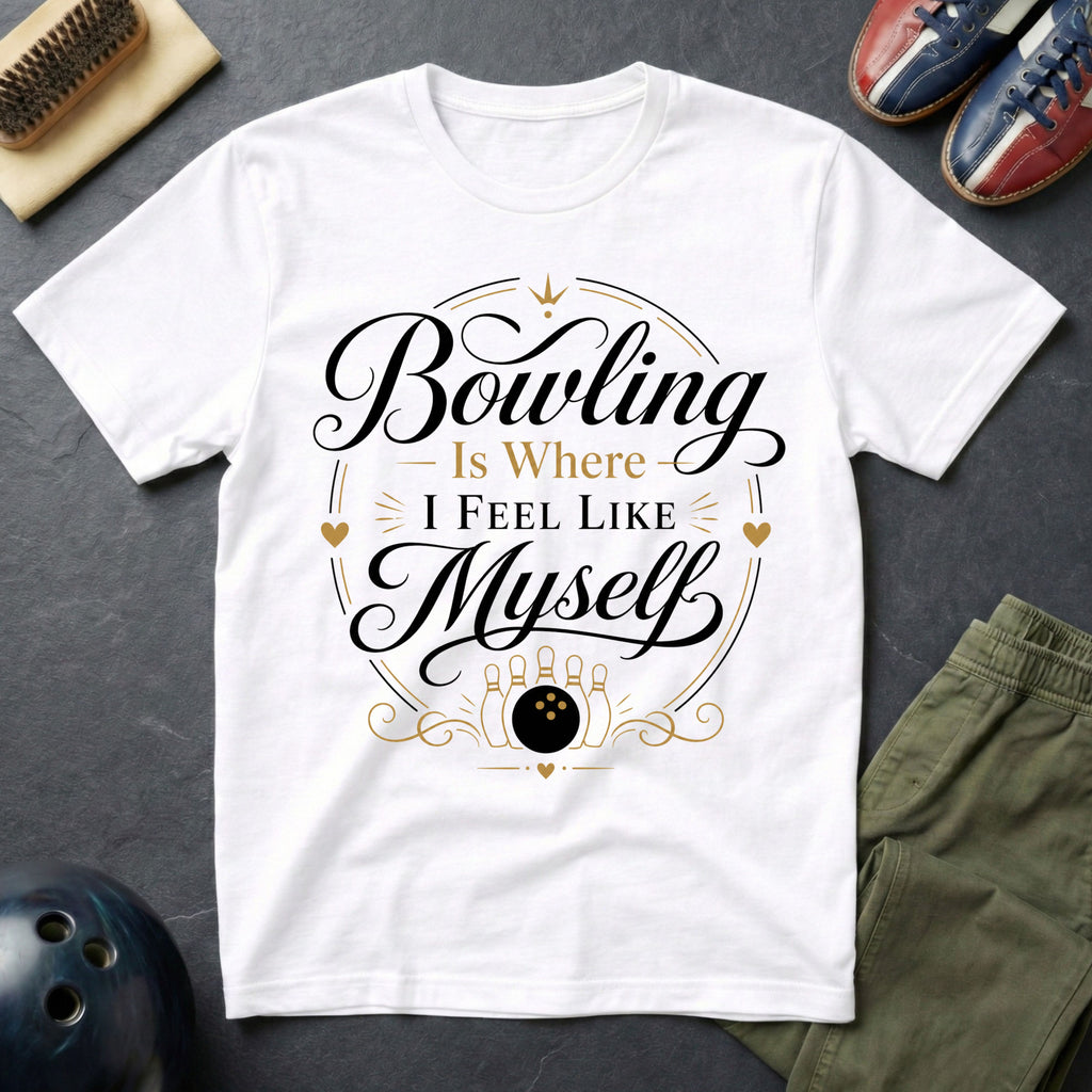 Bowling Is Where I Feel Like Myself T-Shirt
