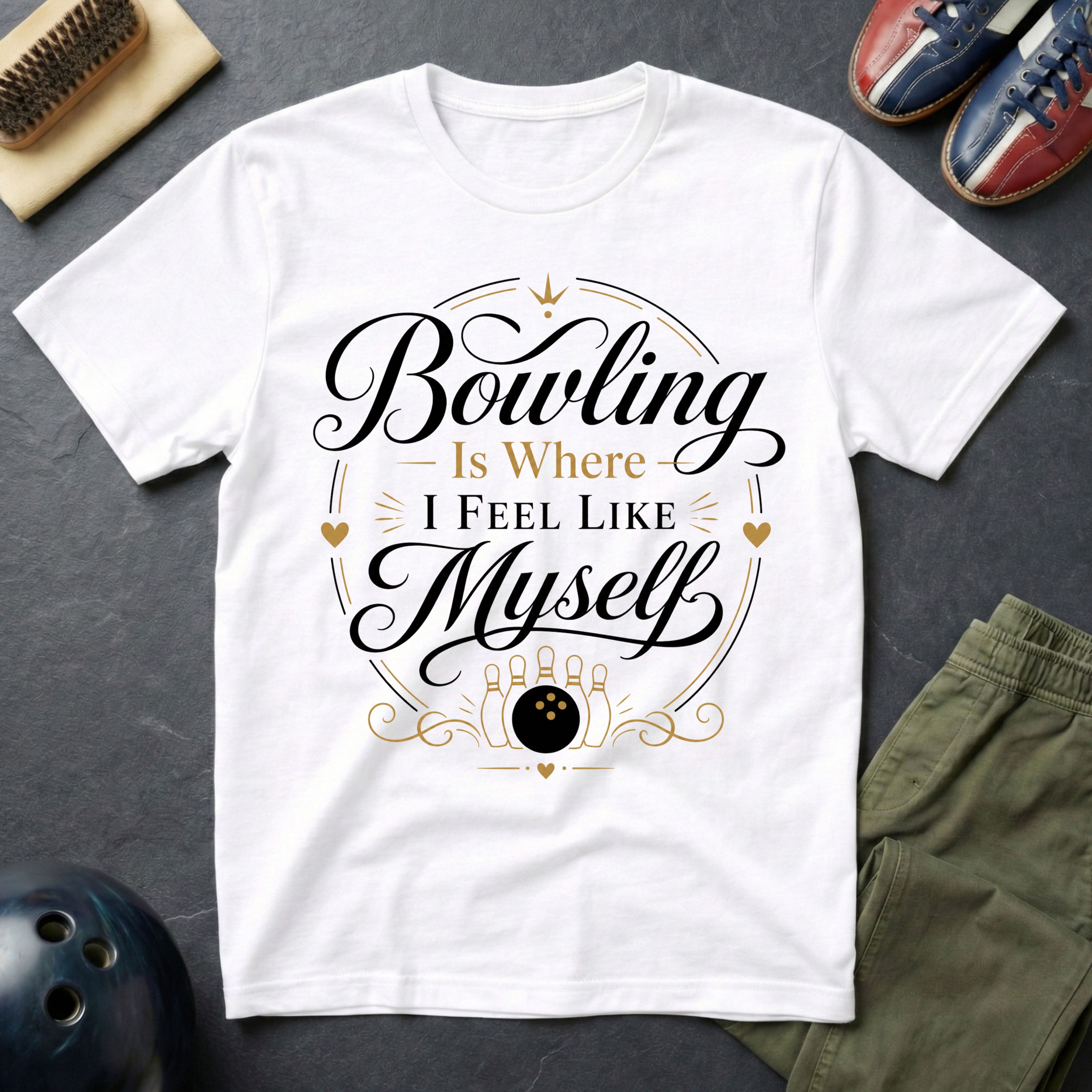Bowling Is Where I Feel Like Myself T-Shirt