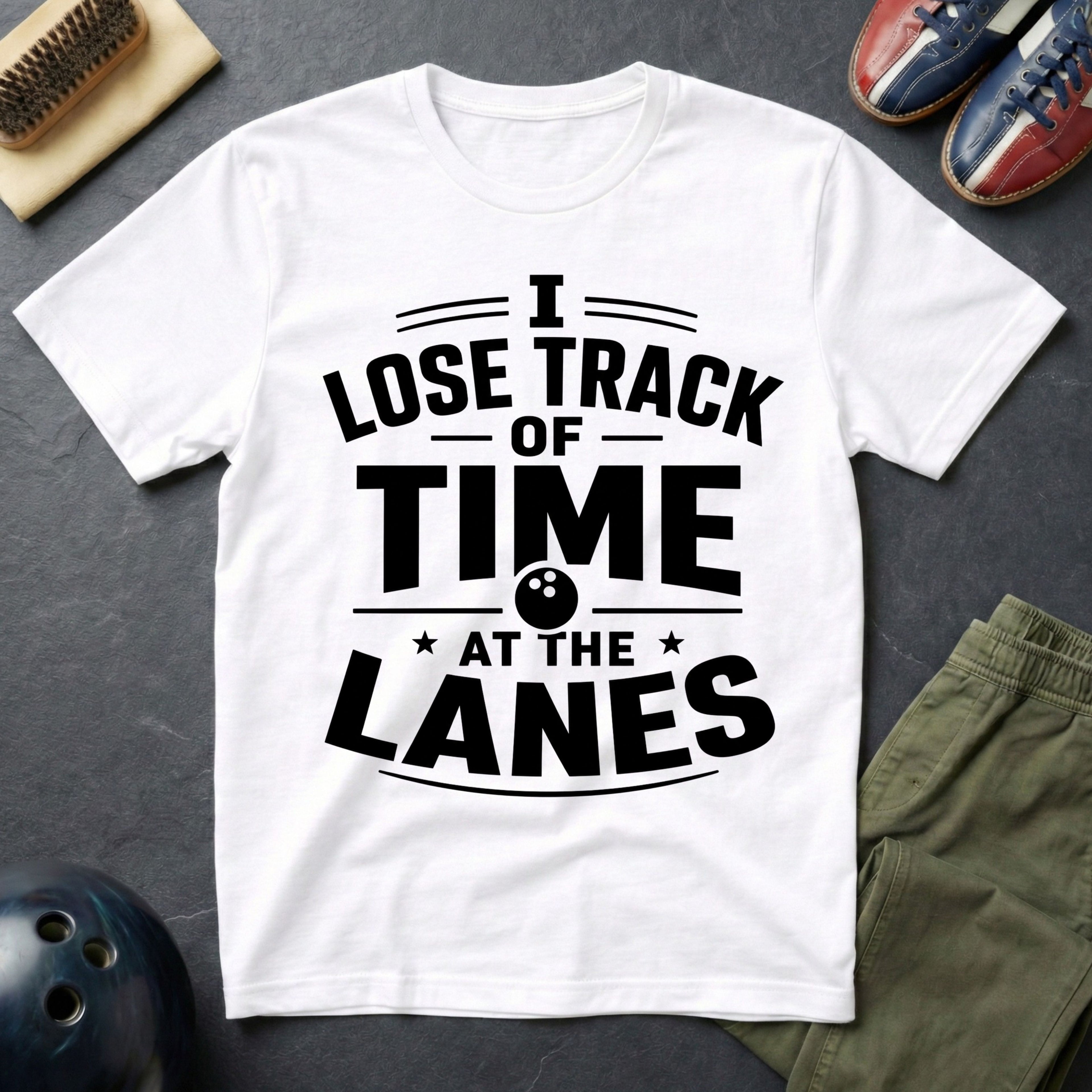 I Lose Track Of Time At The Lanes T-Shirt