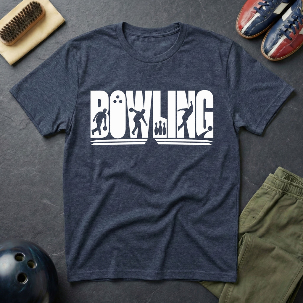 Bowling Silhouette T-Shirt
