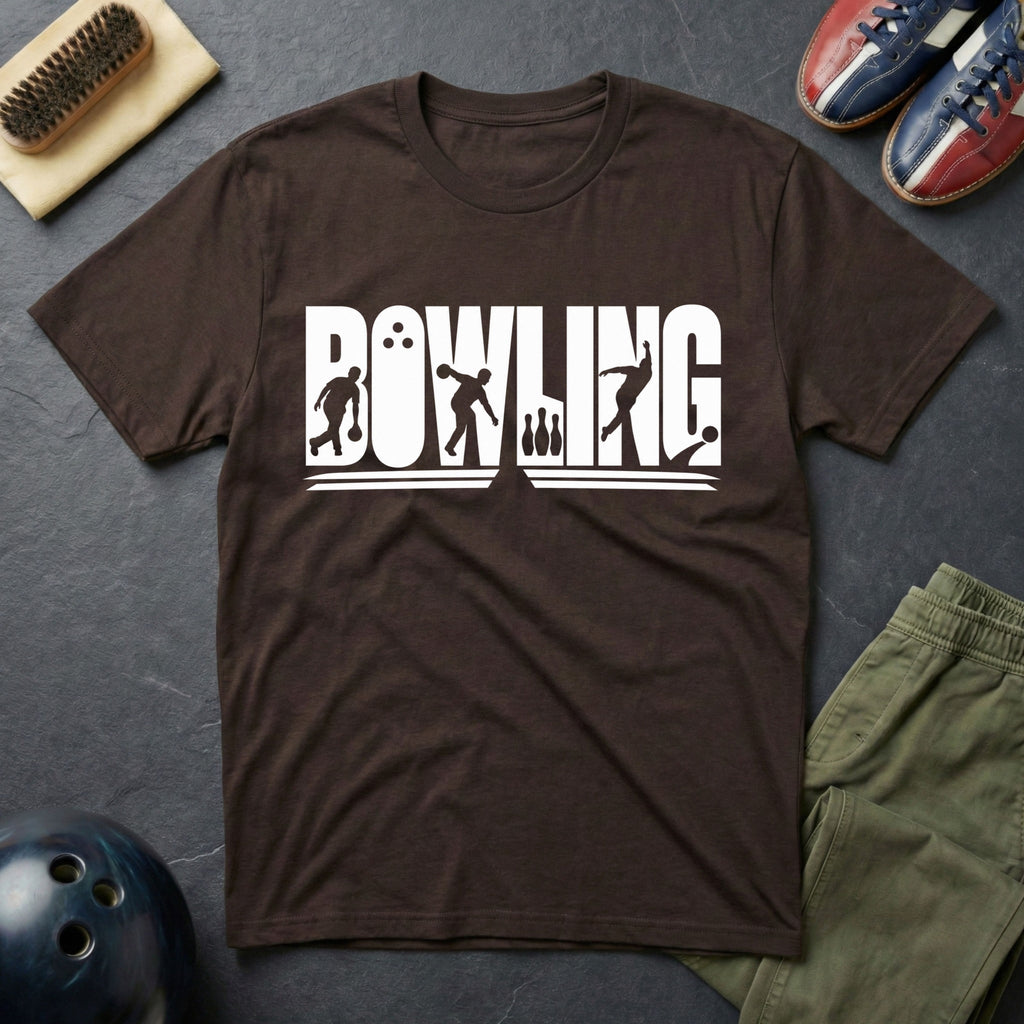 Bowling Silhouette T-Shirt