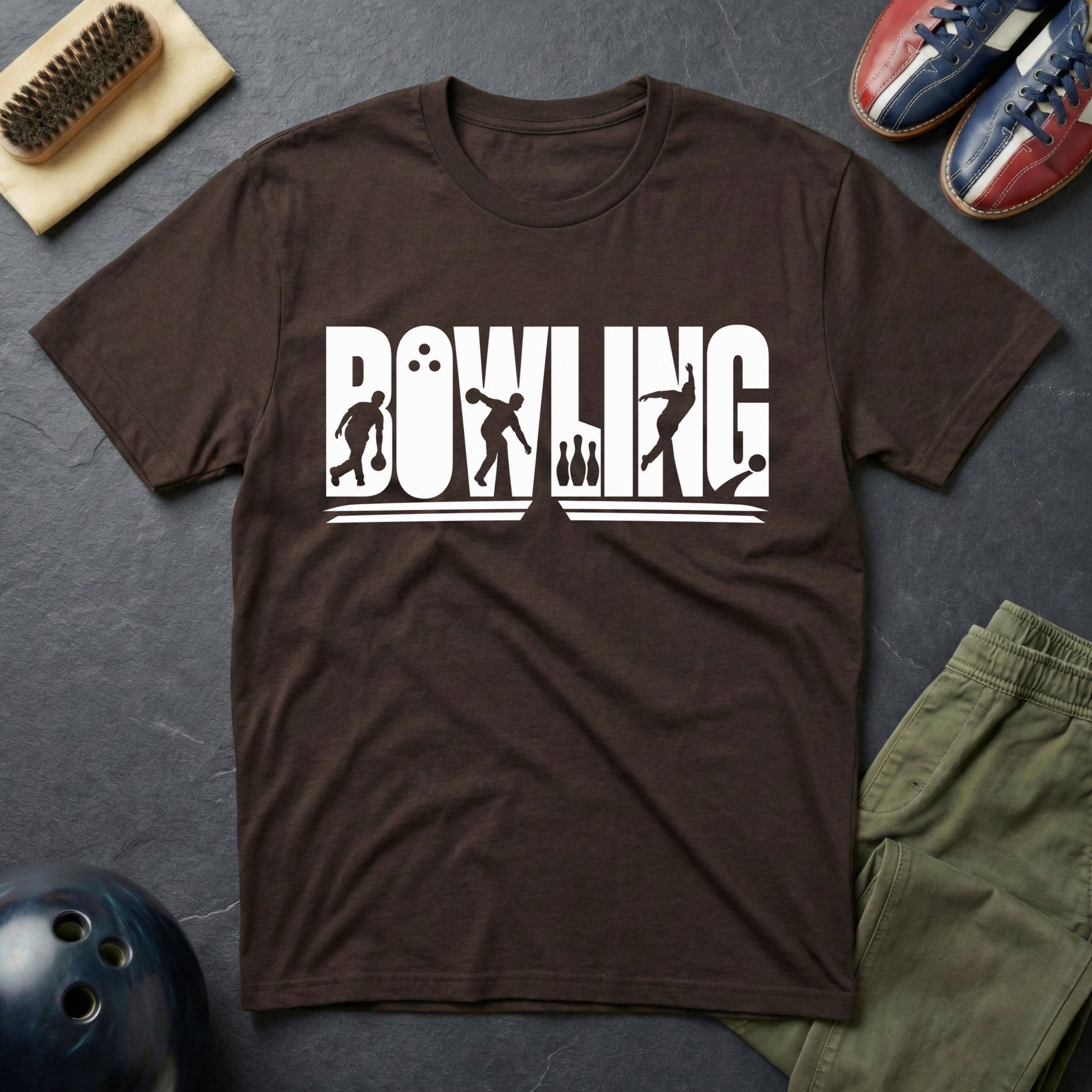 Bowling Silhouette T-Shirt