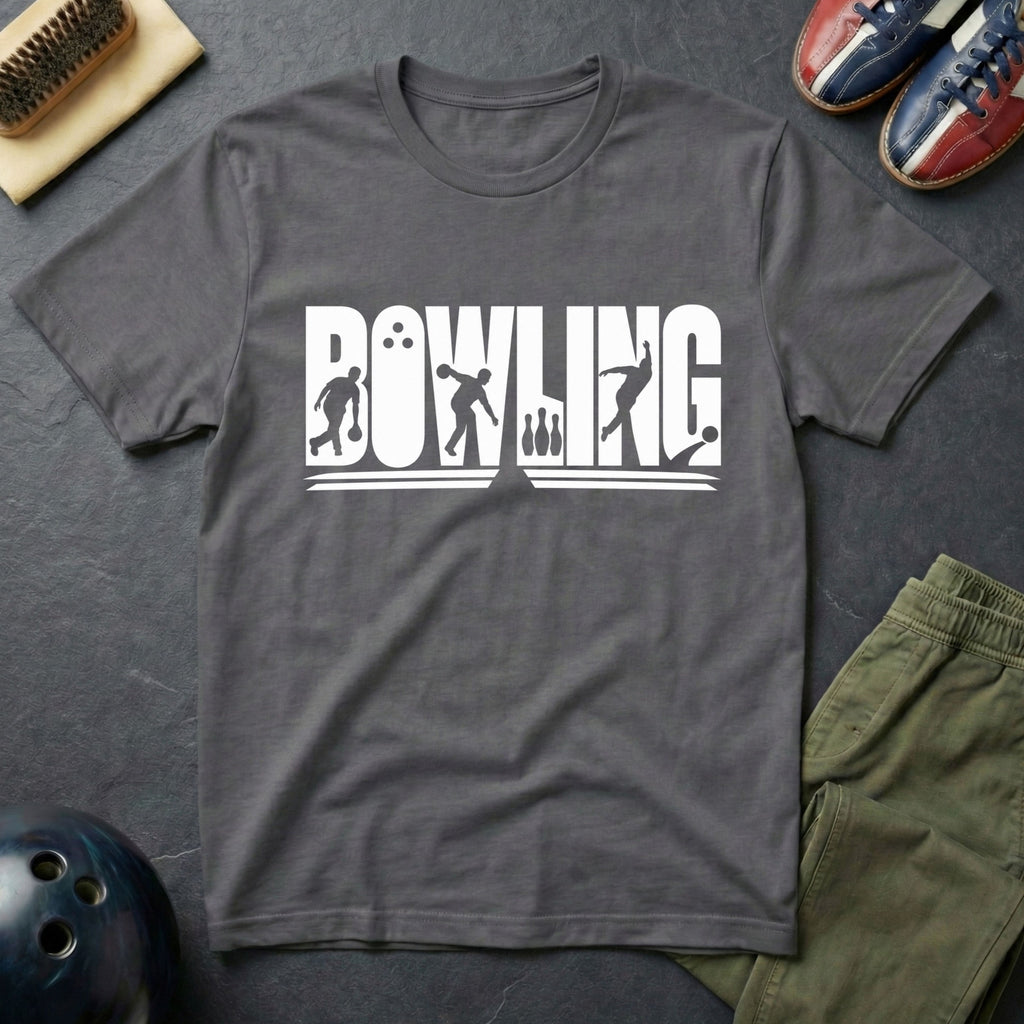 Bowling Silhouette T-Shirt