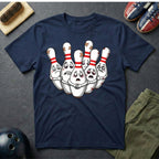 Scared Bowling Pins T-Shirt