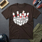 Scared Bowling Pins T-Shirt